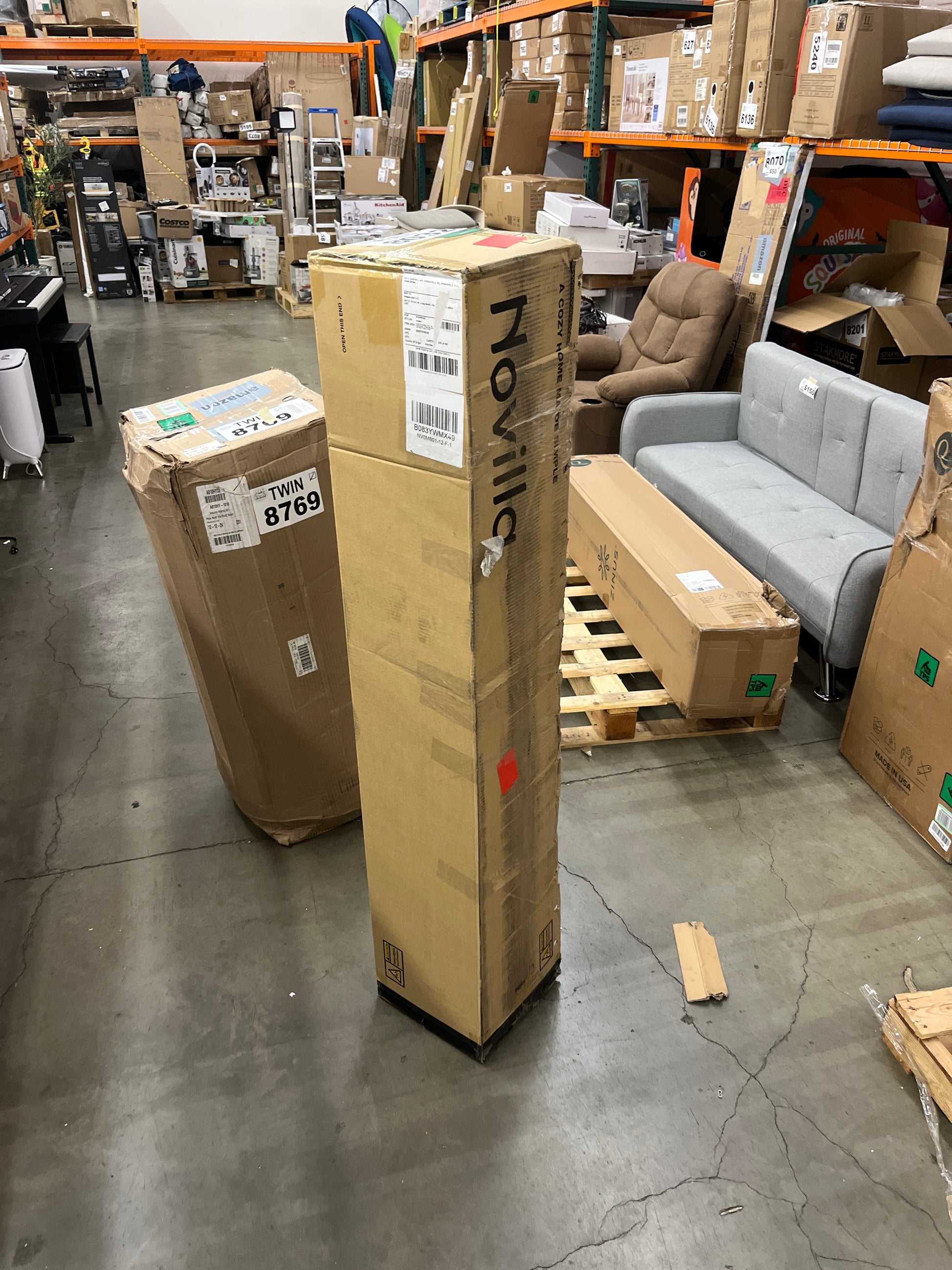 NEW - Novilla FULL 12 Inch Gel Memory Foam Full Size Mattress for Cool Night & Pressure Relief, Medium Plush Feel with Motion Isolating, Bliss - Retail $269