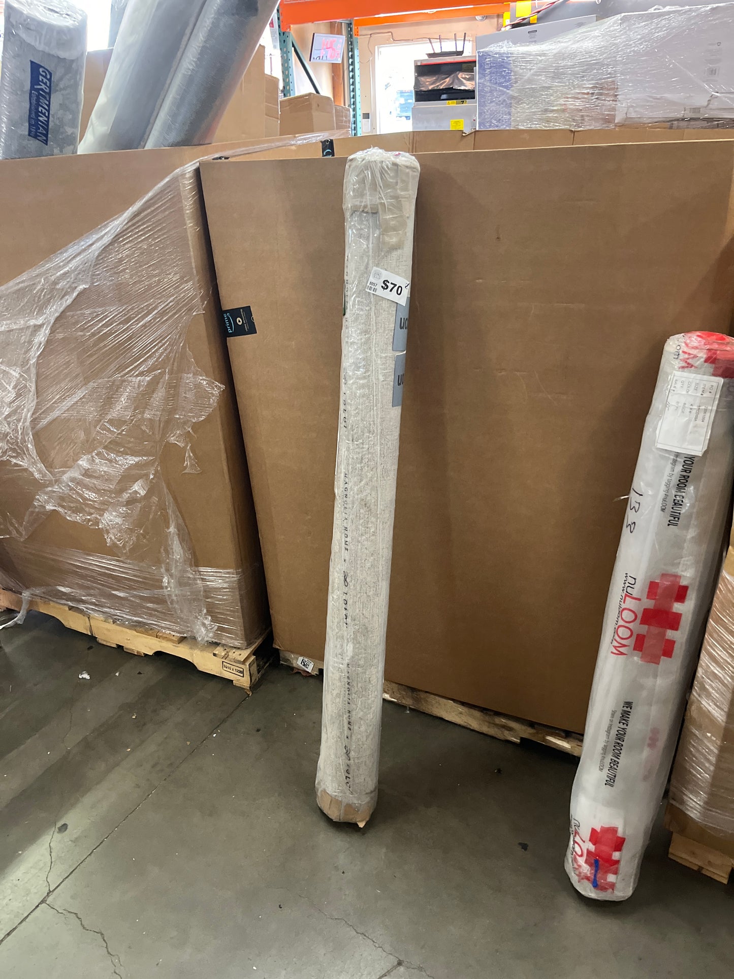 Loloi Magnolia Home by Joanna Gaines x Millie Stone/Natural 5'-3" x 7'-6" Area Rug - Retail $144