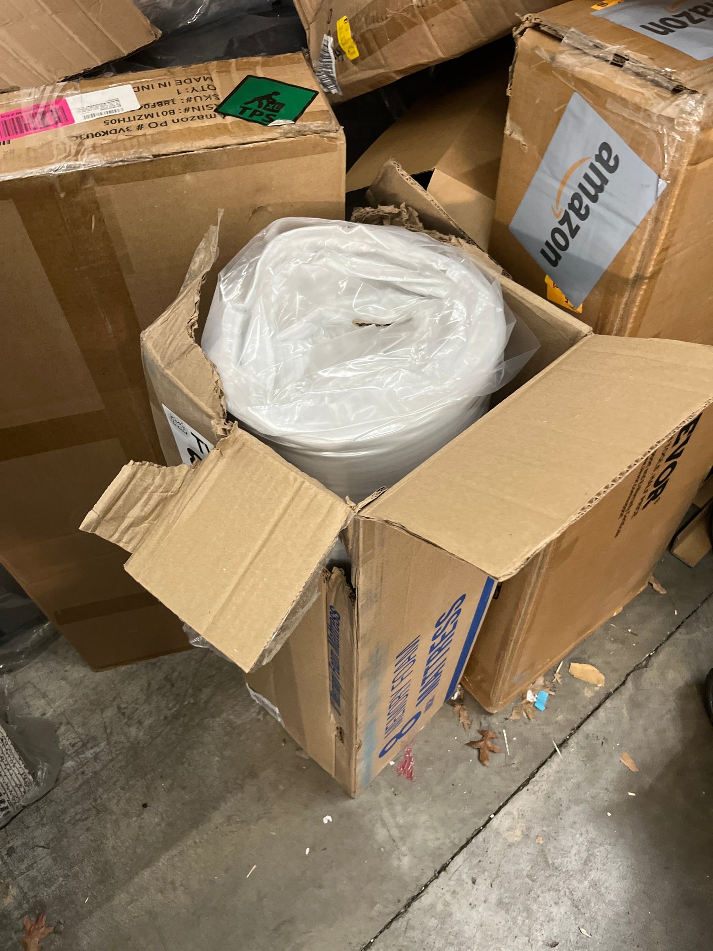 Twin Mattress in a Box, 8 inch Mattresses for Kids Bed Single Size Daybed Individual Bunk, Memory Foam Medium Firm - Retail $122