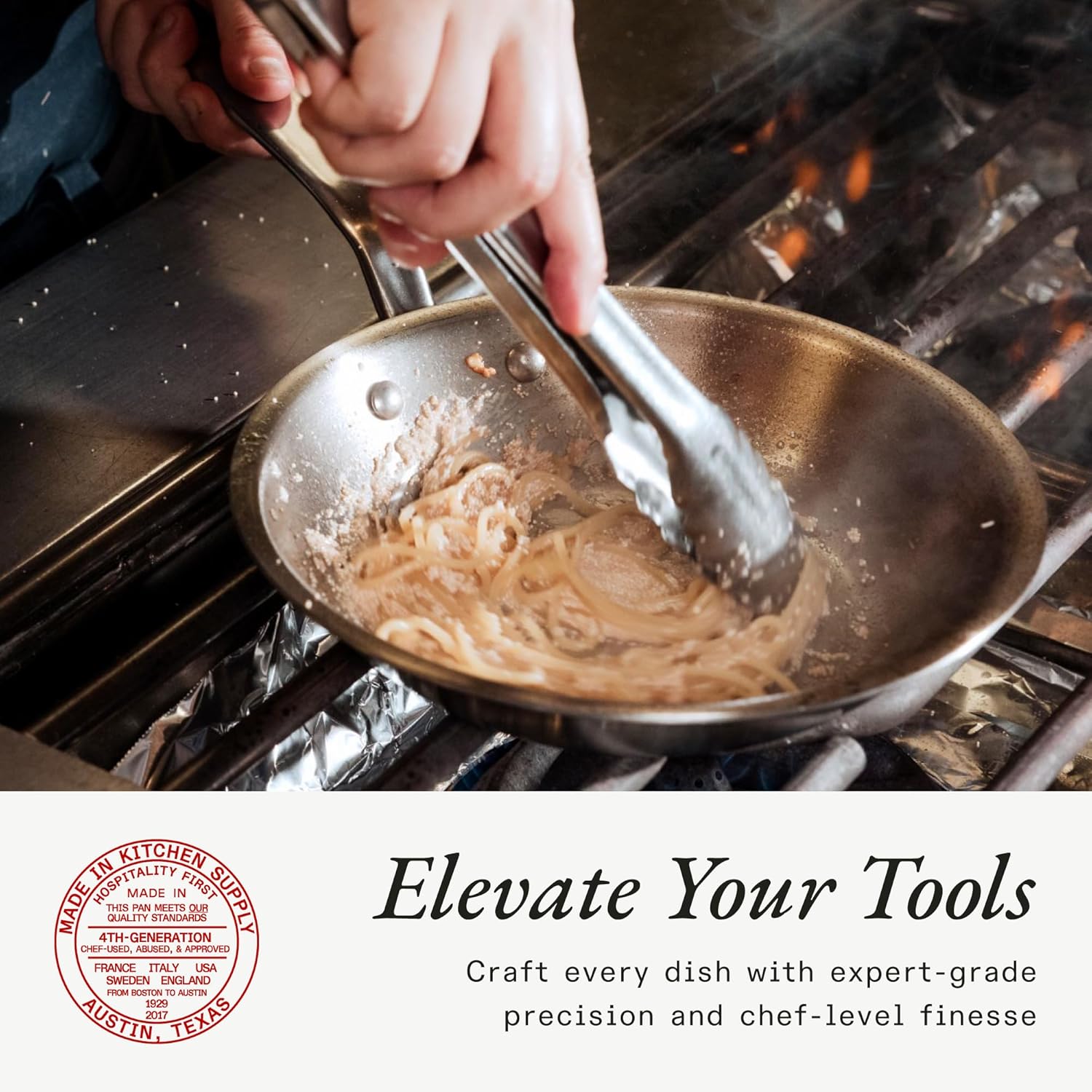 Made In Cookware - 10-Inch Stainless Steel Frying Pan - 5 Ply