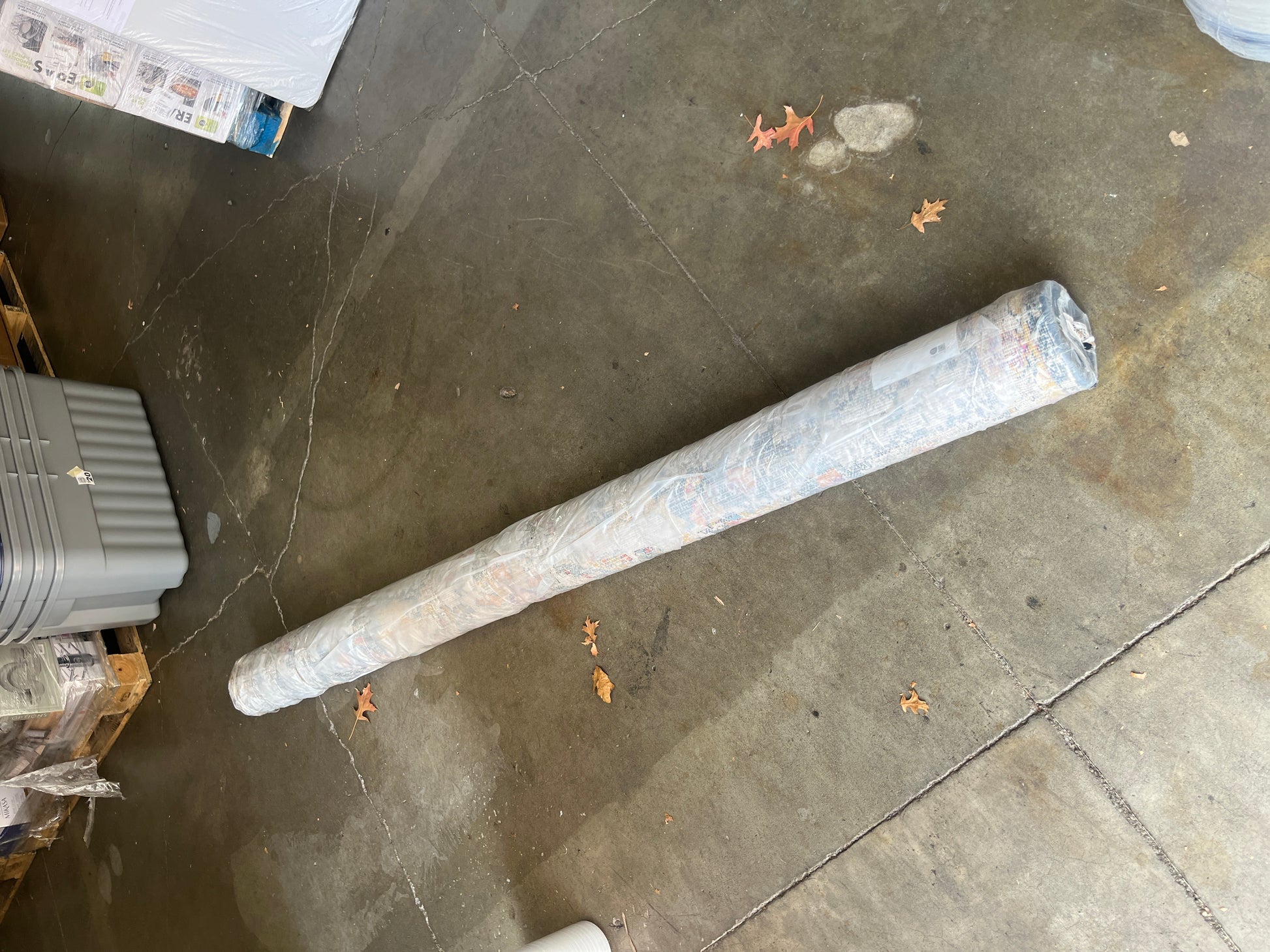 Livabliss Romaine Vintage Medallion Area Rug,7'10" x 10'3",Orange - Retail $164