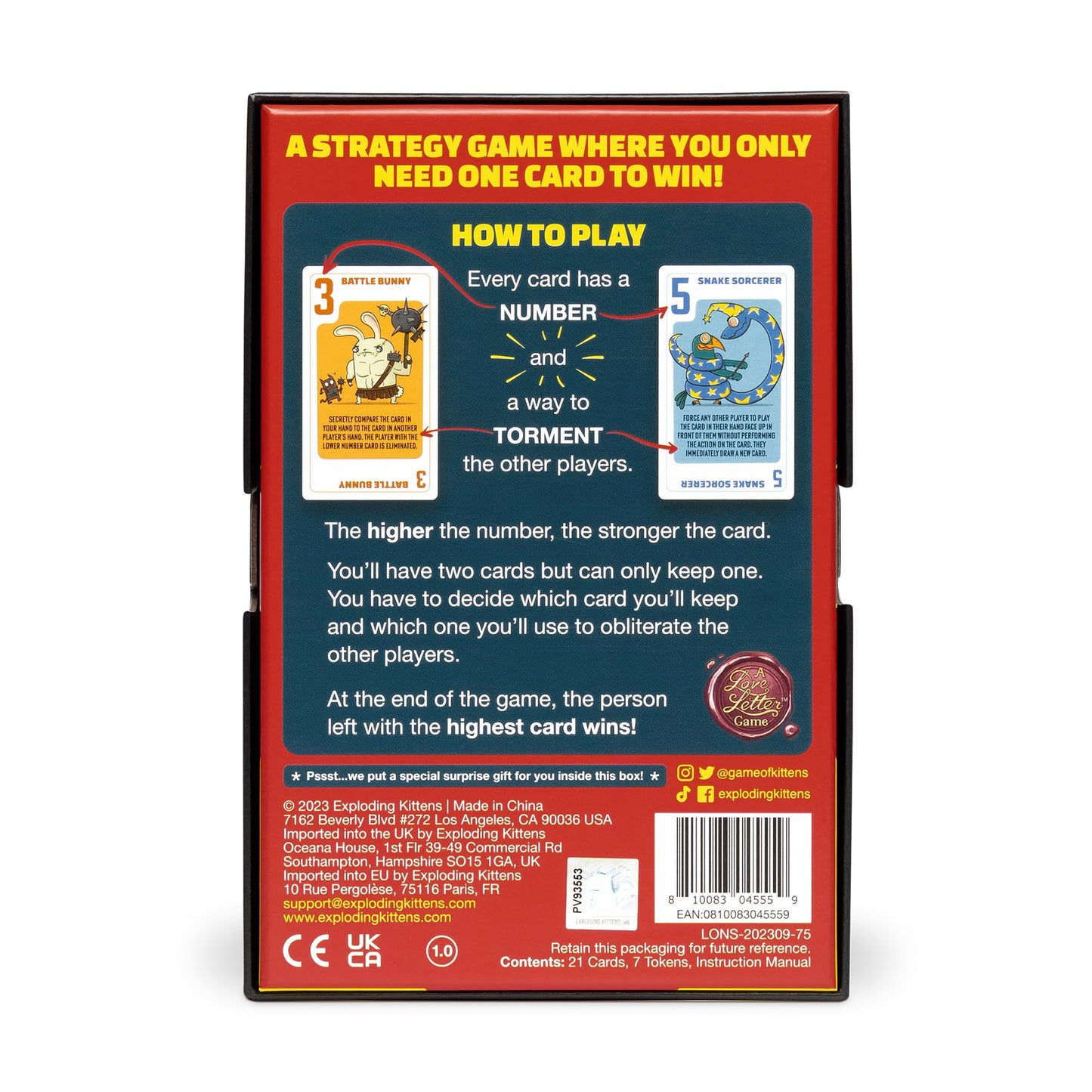 Exploding Kittens Power Hungry Pets 2-6 Players - Ages 7+ - 15 Minutes to Play - Strategic and Simple Card Game - Party Game, Family Game Night, Kid and Adult Card Game