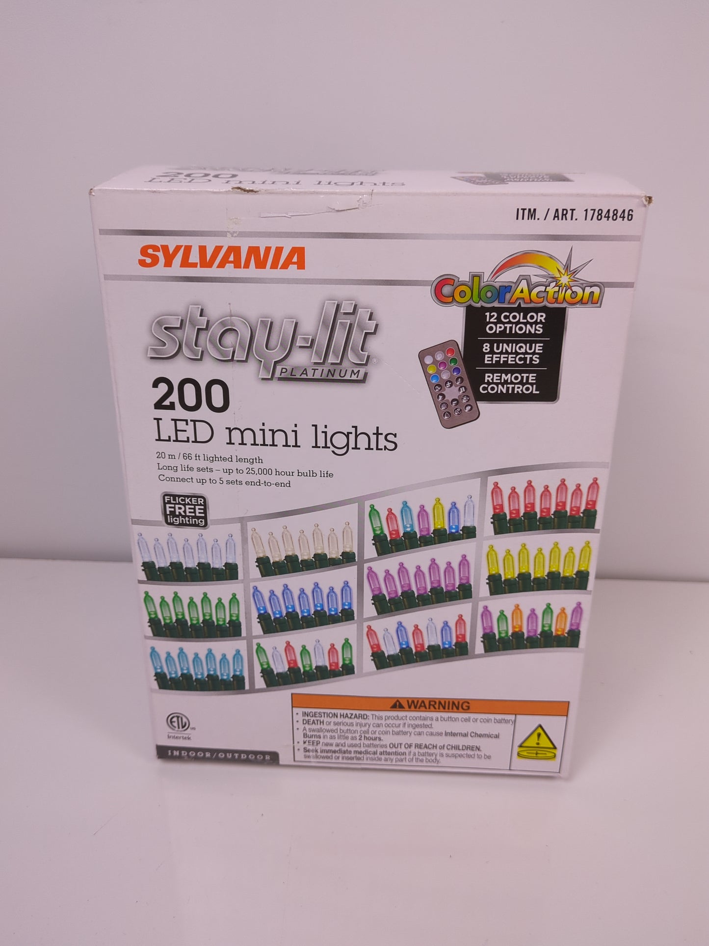SYLVANIA STAYLIT 200LT - Retail $29