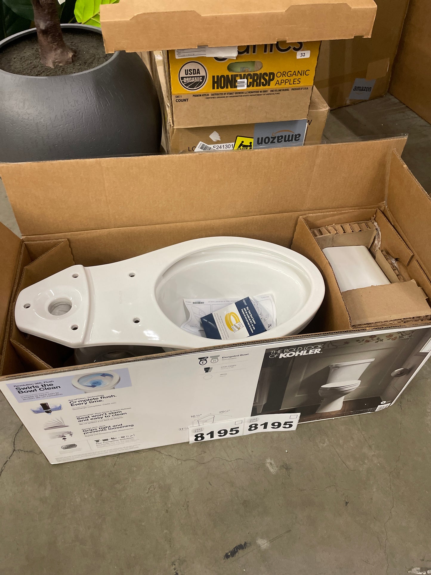 KOHLER MAXTON 2PC TOILET - Retail $229