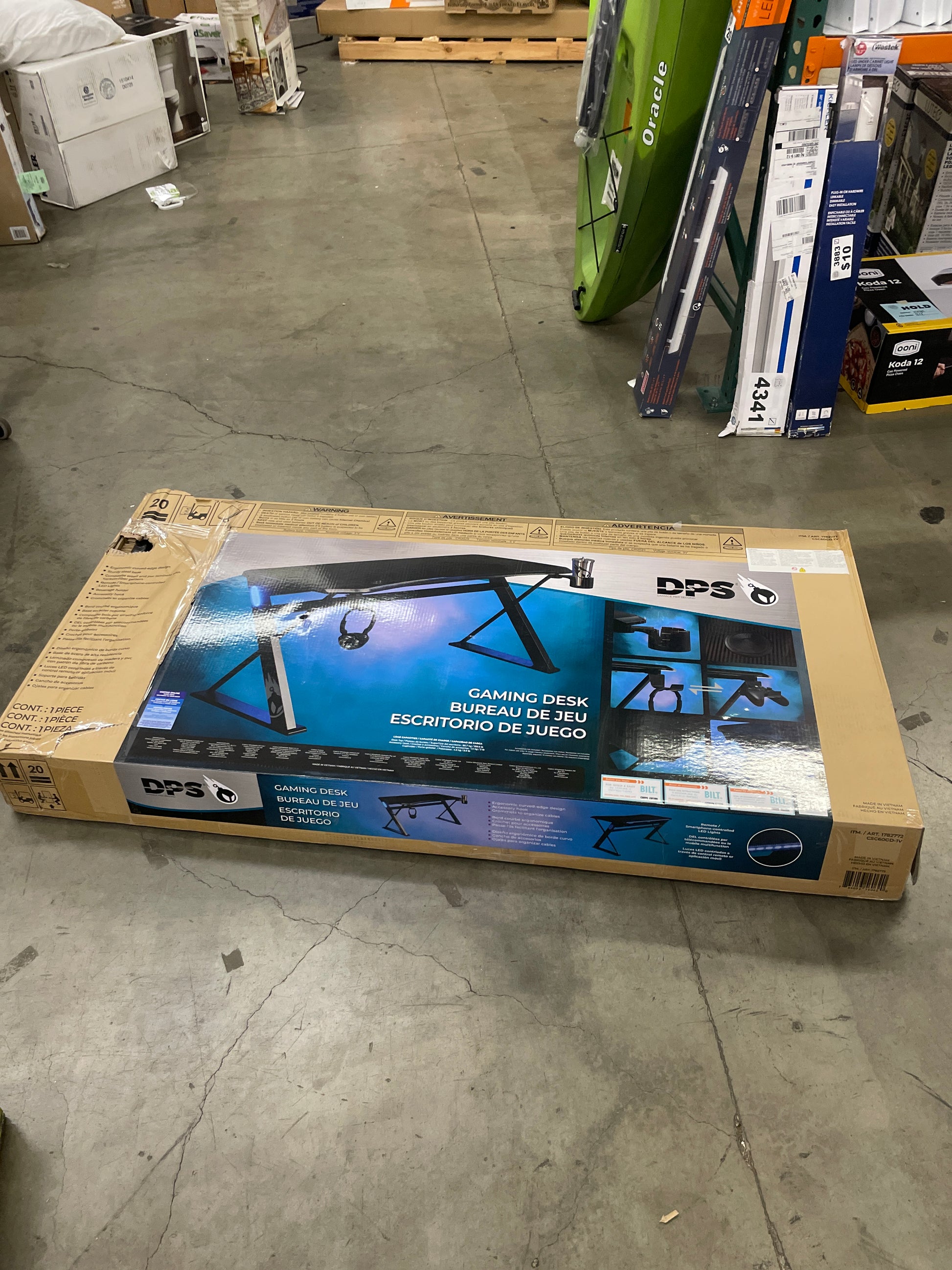 DPS RADIUS 60" GAMING DSK - Retail $199