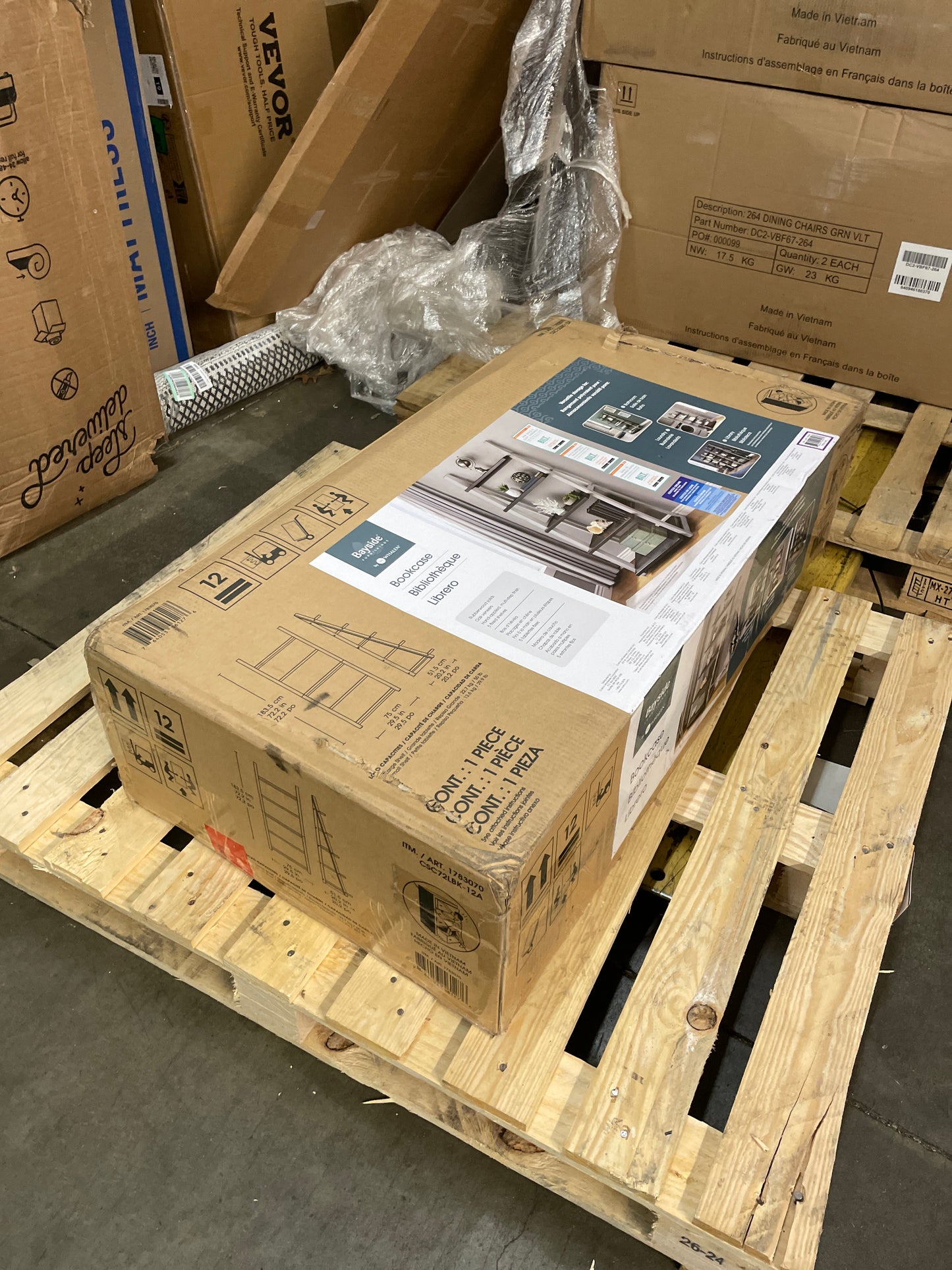 ASHLYN LADDER BOOKCASE - Retail $169