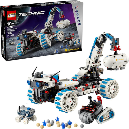 LEGO Technic Lunar Outpost Moon Rover Space Vehicle Building Toy