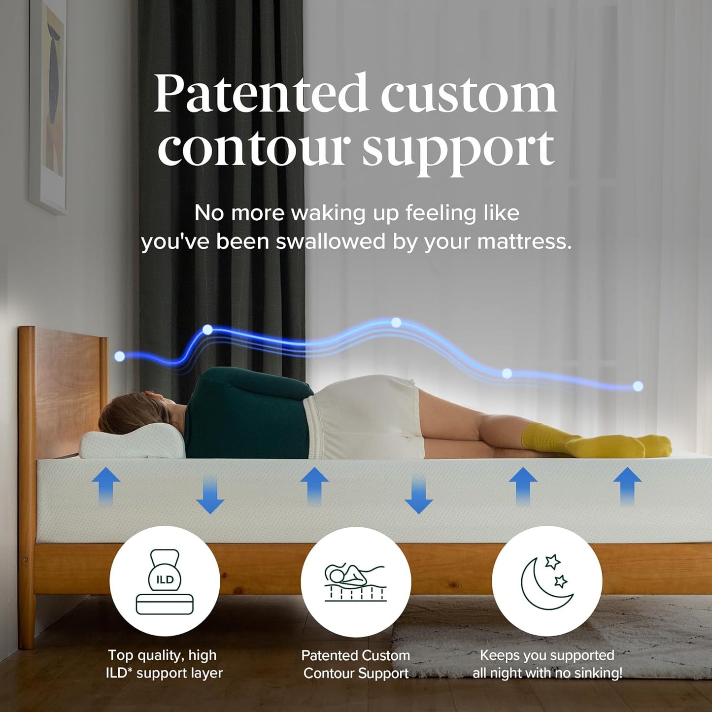 NEW - ZINUS KING 10 Inch Green Tea Memory Foam Mattress, CertiPUR-US, Bed-in-a-box - Retail $365