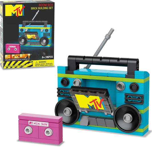 Brickcraft MTV Boom Box Brick Building Set