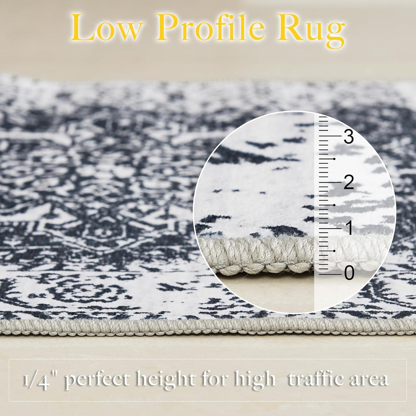 StangH Bundle Velvet Curtains & Faux Wool Area Rug