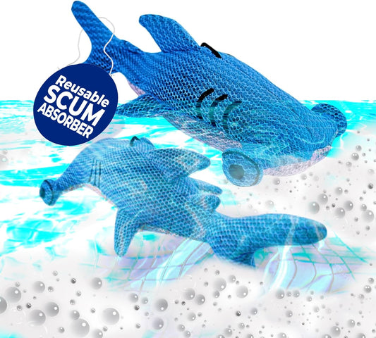 Sunishi Hot Tub Scum Absorber Reusable Hot Tub Sponge, Hot Tub Cleaner, scum Absorber for spa hot tub, hot tub Cleaner for Inside Surface, Essential hot tub Accessories for Adults & Kids, 2-Pack.