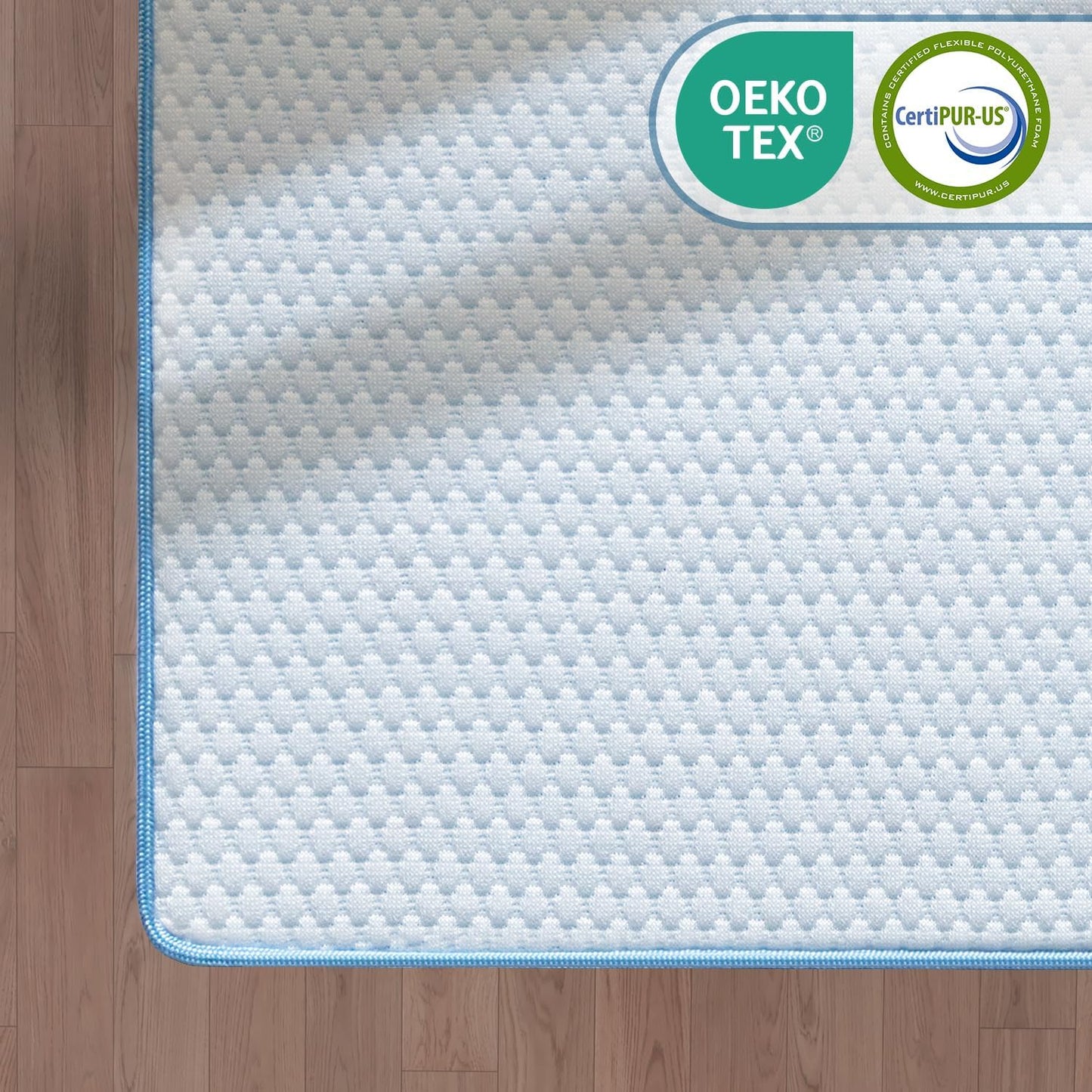 BedStory Firm Mattress Topper Queen - 3 Inch Firm Memory Foam Mattress Topper - High Density Bed Toppers for Back Pain - Retail $140