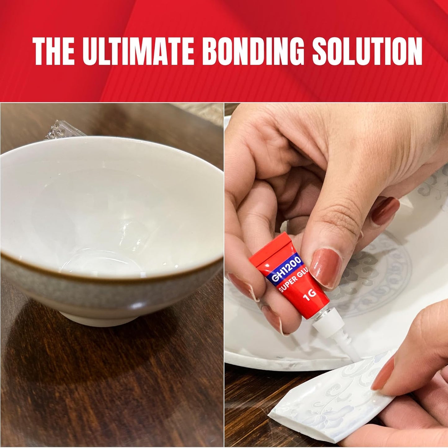 1 Gram x 48 PCs Strong Super Glue Fpr All Purpose with Anticlog Cap - Super Fast & Strong Adhesive superglue - Cyanoacrylate Glue for Hard Plastics, DIY Crafts, and Many More