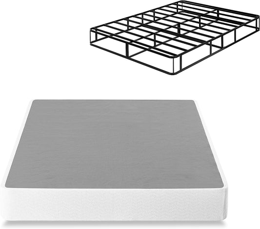 Like NEW - ZINUS 9 Inch Metal Smart Box Spring, 700 lbs Mattress Foundation, Strong Frame, Easy Assembly, Full - Retail $139