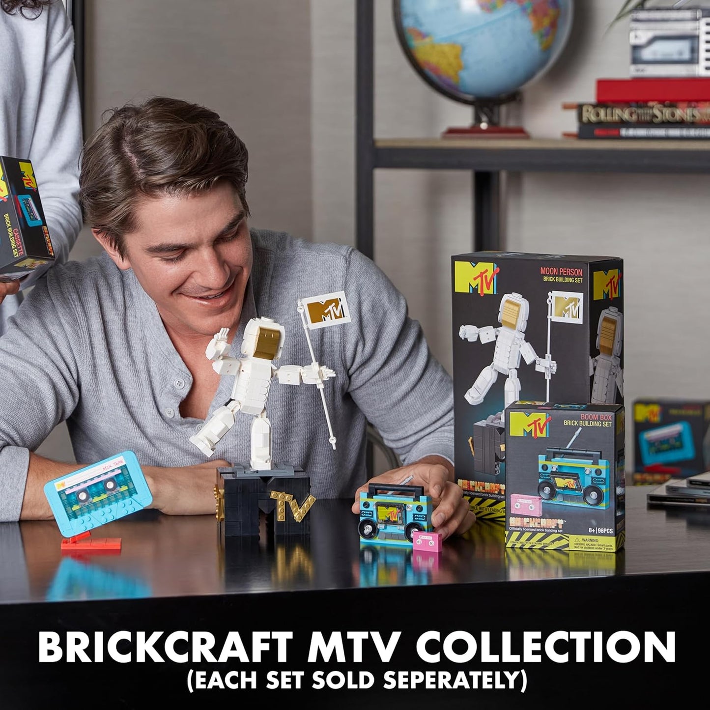 Brickcraft MTV Boom Box Brick Building Set