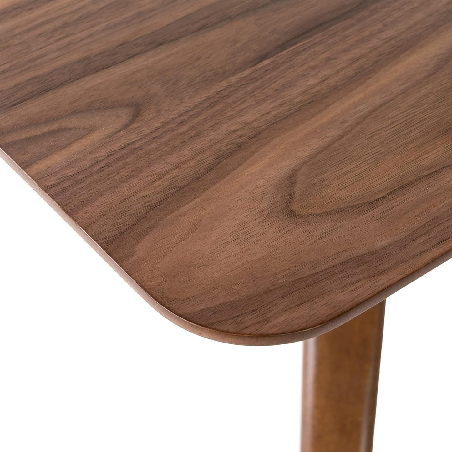 NEW - Christopher Knight Home Nissie Mid-Century Wood Table Top (Top ONLY, No Legs), Natural Walnut Finish / Light Beige