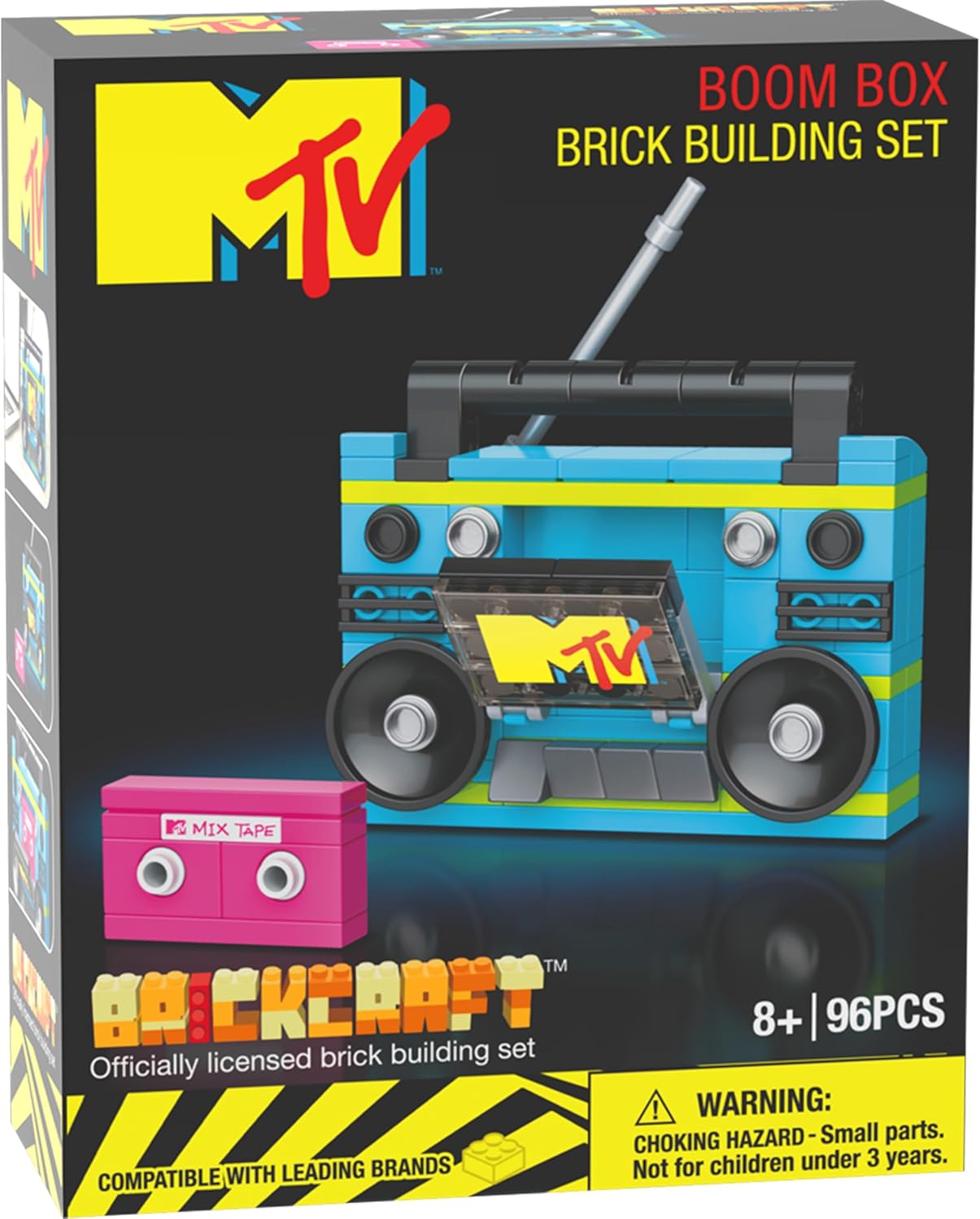 Brickcraft MTV Boom Box Brick Building Set