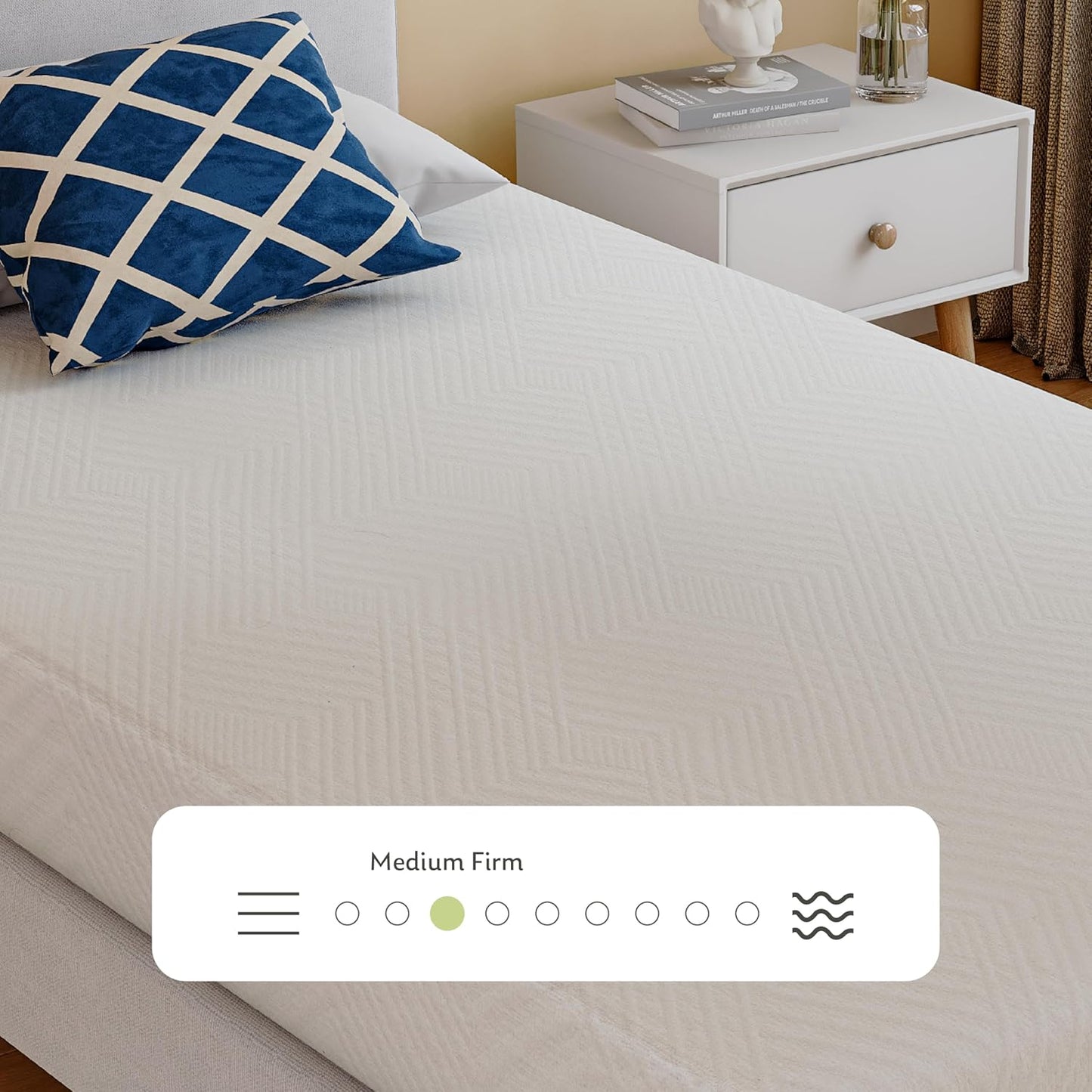 NEW - TWIN 9 Inch Mattress in a Box, Memory Foam Medium Firm - Retail $122