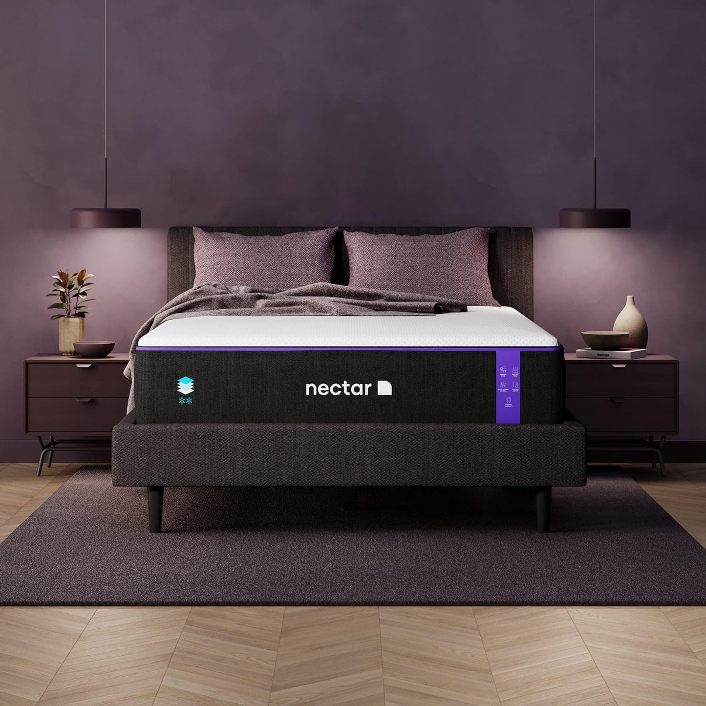 NEW - Nectar Premier KING 13 Inch Mattress - Medium Firm Gel Memory Foam Mattress - 5 Layers of Comfort - Dual Action Cooling Tech - Retail $1099
