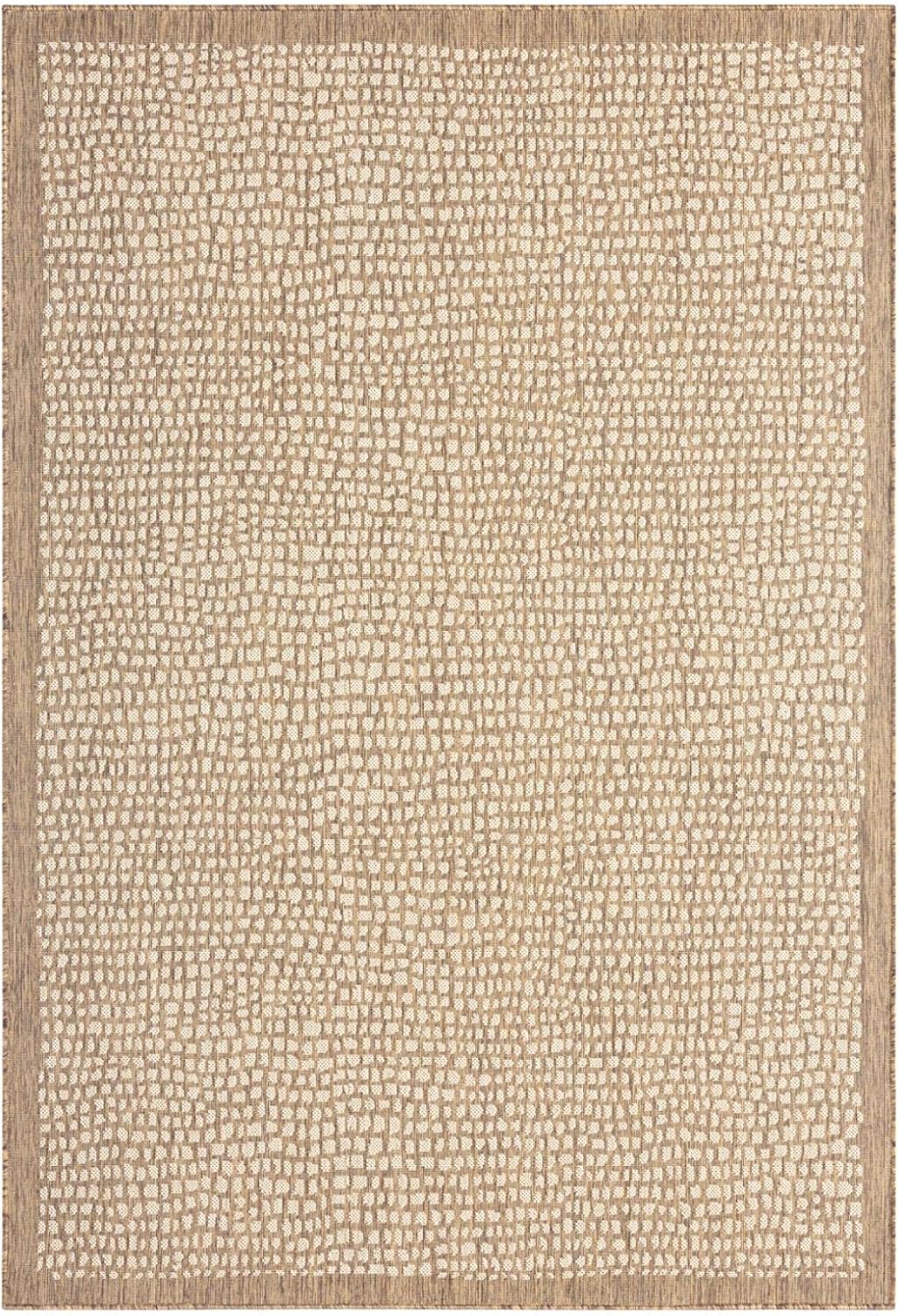 NEW - Tommy Bahama Marlin Transitional Indoor/Outdoor Area Rug, Brown, 7'10"x10'2" - Retail $123