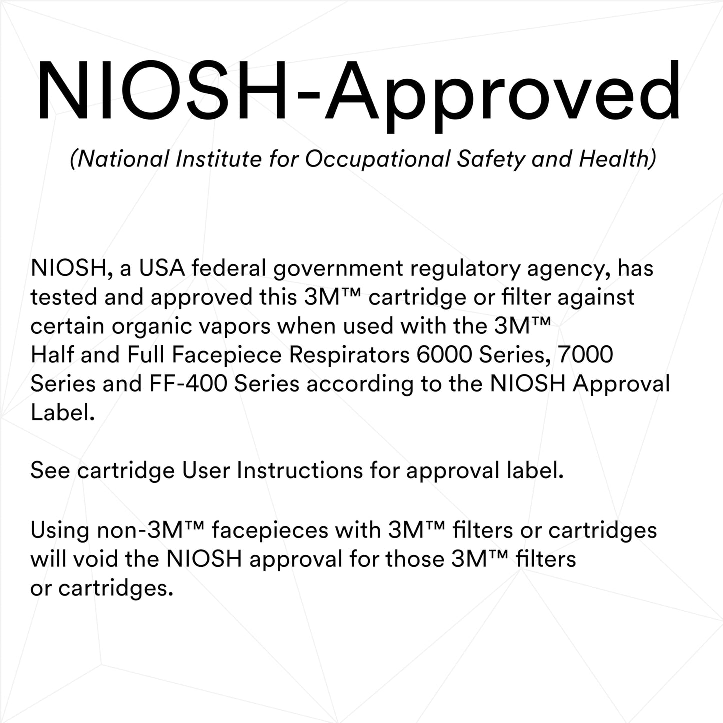 3M P100 Respirator Cartridge/Filter 60926, 1 Pair, NIOSH, Helps Protect Against Organic Vapors, Acid Gases, Ammonia Methylamine, Formaldehyde and Particulates