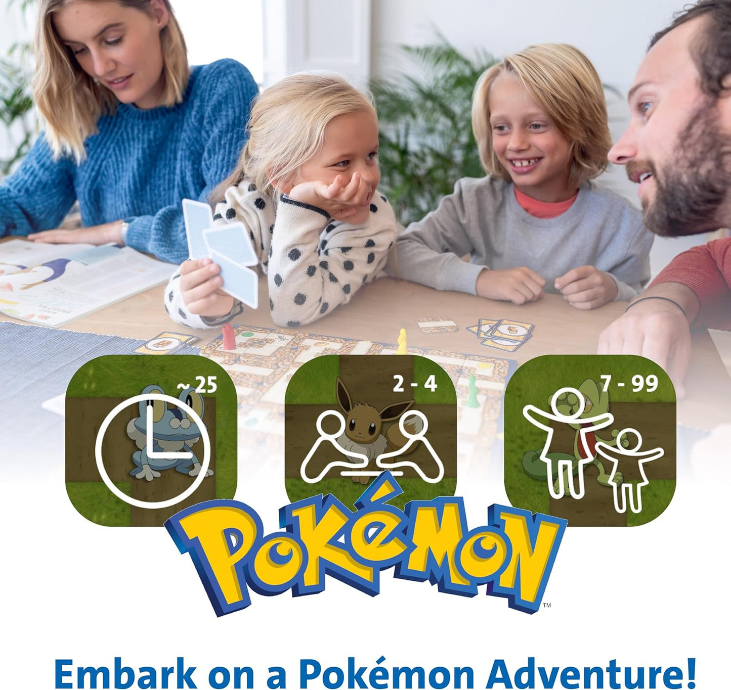 Ravensburger Labyrinth Pokémon Board Game – A Strategic Maze Adventure for Family Nights & Pokémon Parties – Includes Pikachu, Bulbasaur, and More – Great Birthday Gift for Kids Ages 7 and Up