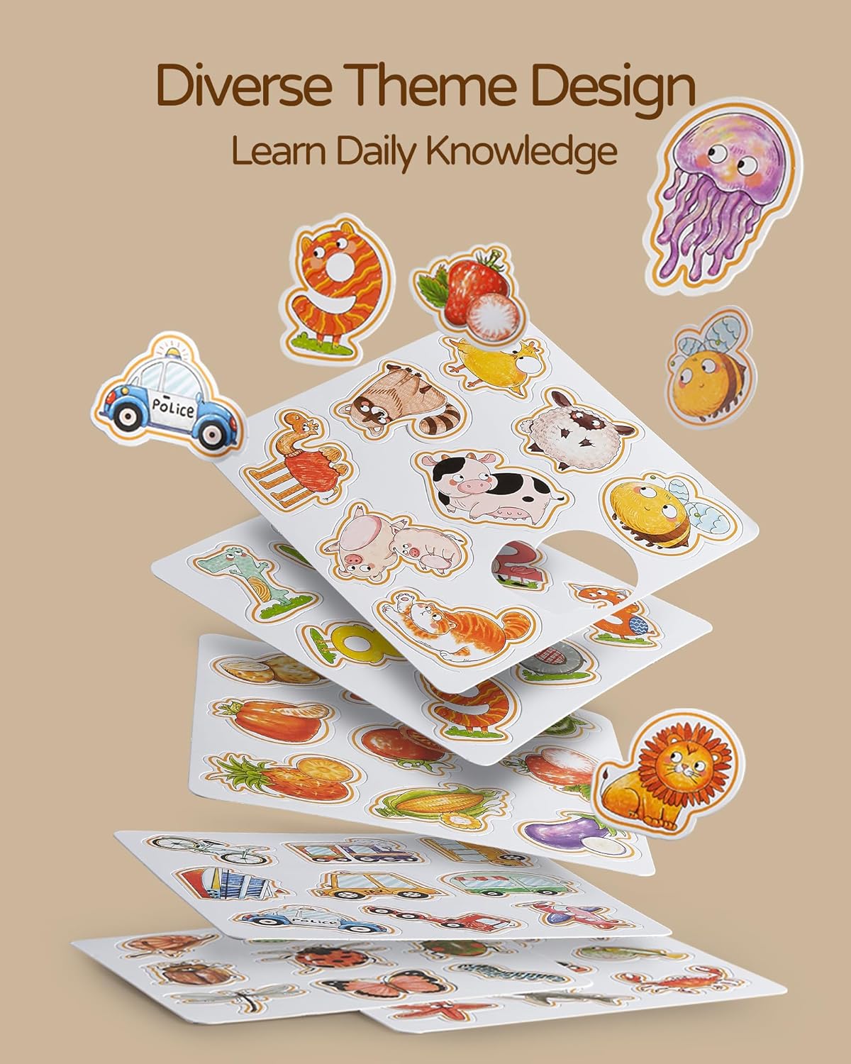 2-in-1 Busy Board Montessori Toys for Toddlers, Reusable Water Painting Books