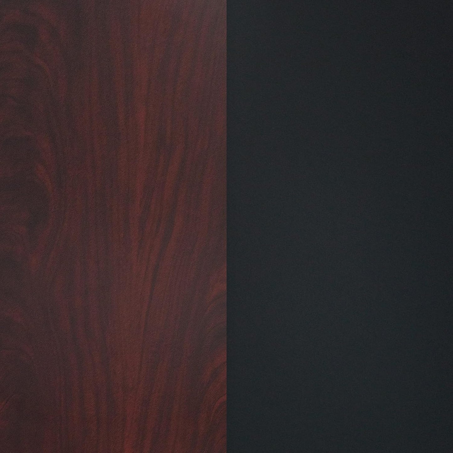 NEW - Flash Furniture Glenbrook 36 Inch Round Table Top with Black or Mahogany Reversible Laminate Top - Retail $78