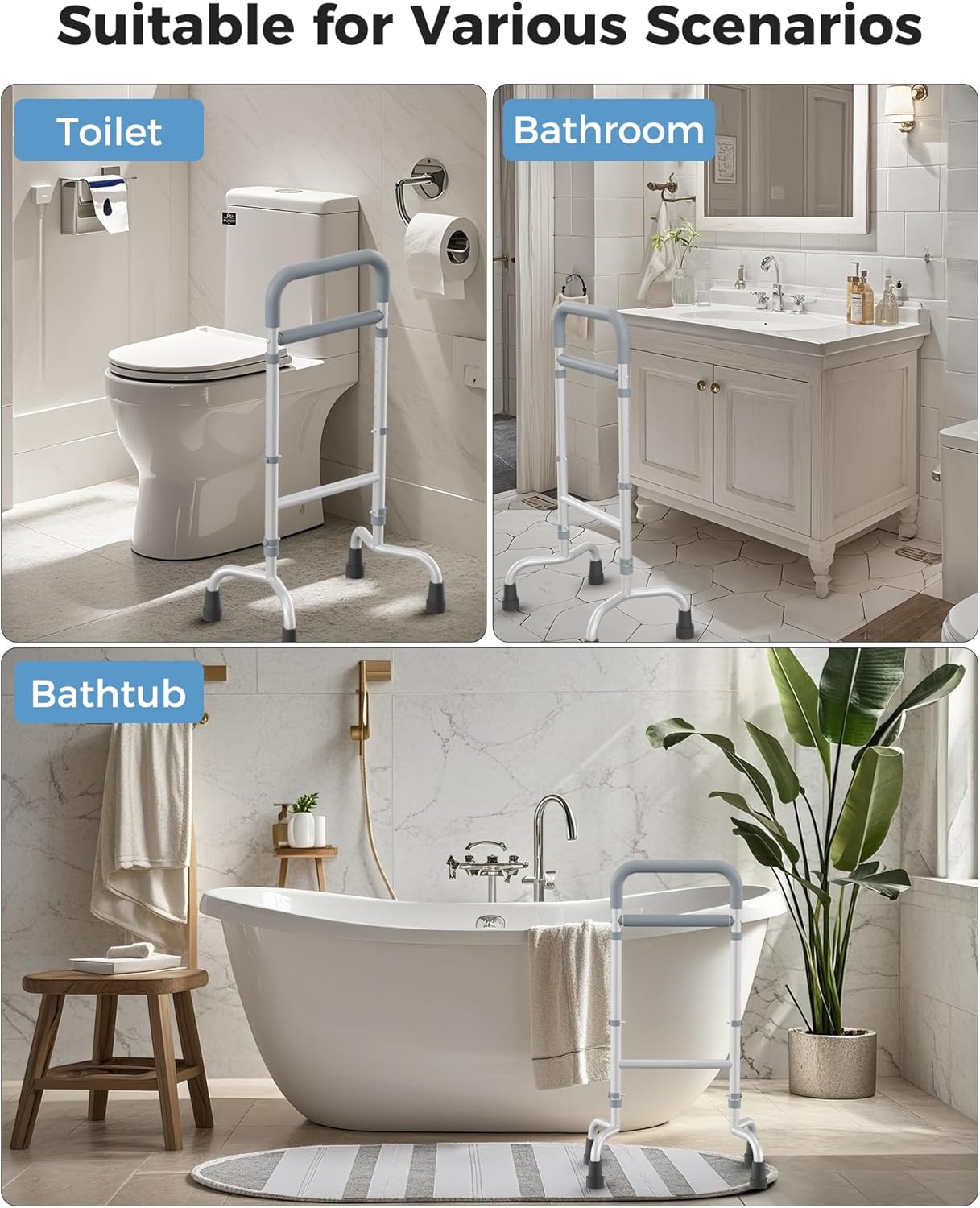 Stand Assist Aid for Elderly, Versatile Couch Chair Stand Assist, Mobility Standing Aids & Supports for Elderly, Height Adjustable, Lightweight