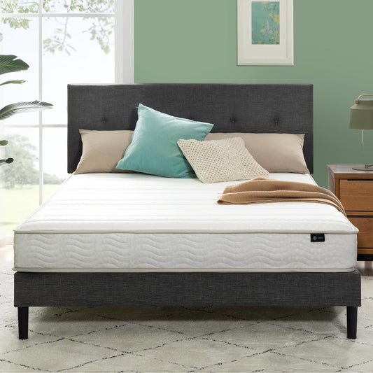 NEW - ZINUS 6 Inch Full Foam and Spring Hybrid Mattress [New Version], Full, Fiberglass free, Medium Firmness, Durable Support, Certified Safe Foams & Fabric, Mattress in A Box - Retail $147