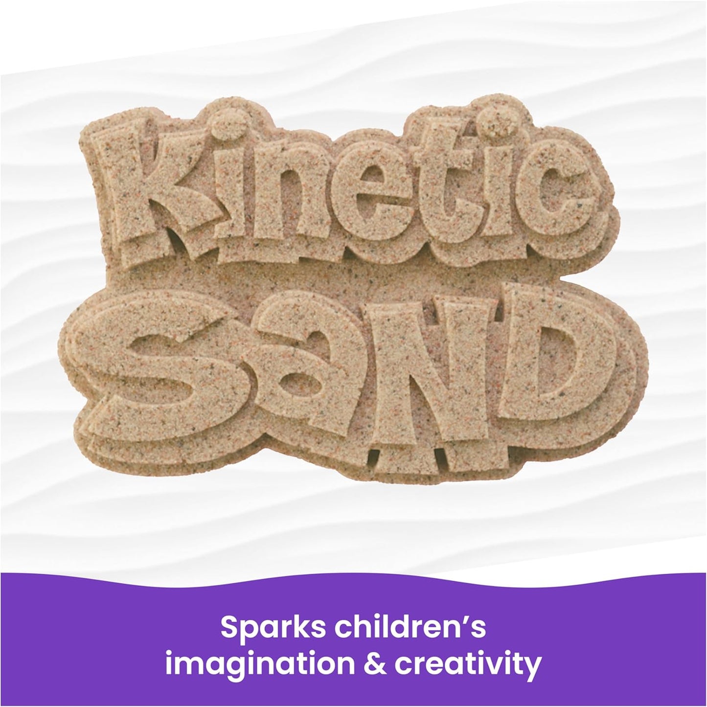 Kinetic Sand, 11lb (5kg) Natural Brown Play Sand, Mega Box for Arts and Crafts, Sandbox (Packaging May Vary), Moldable Sensory Toys for Ages 3 and up