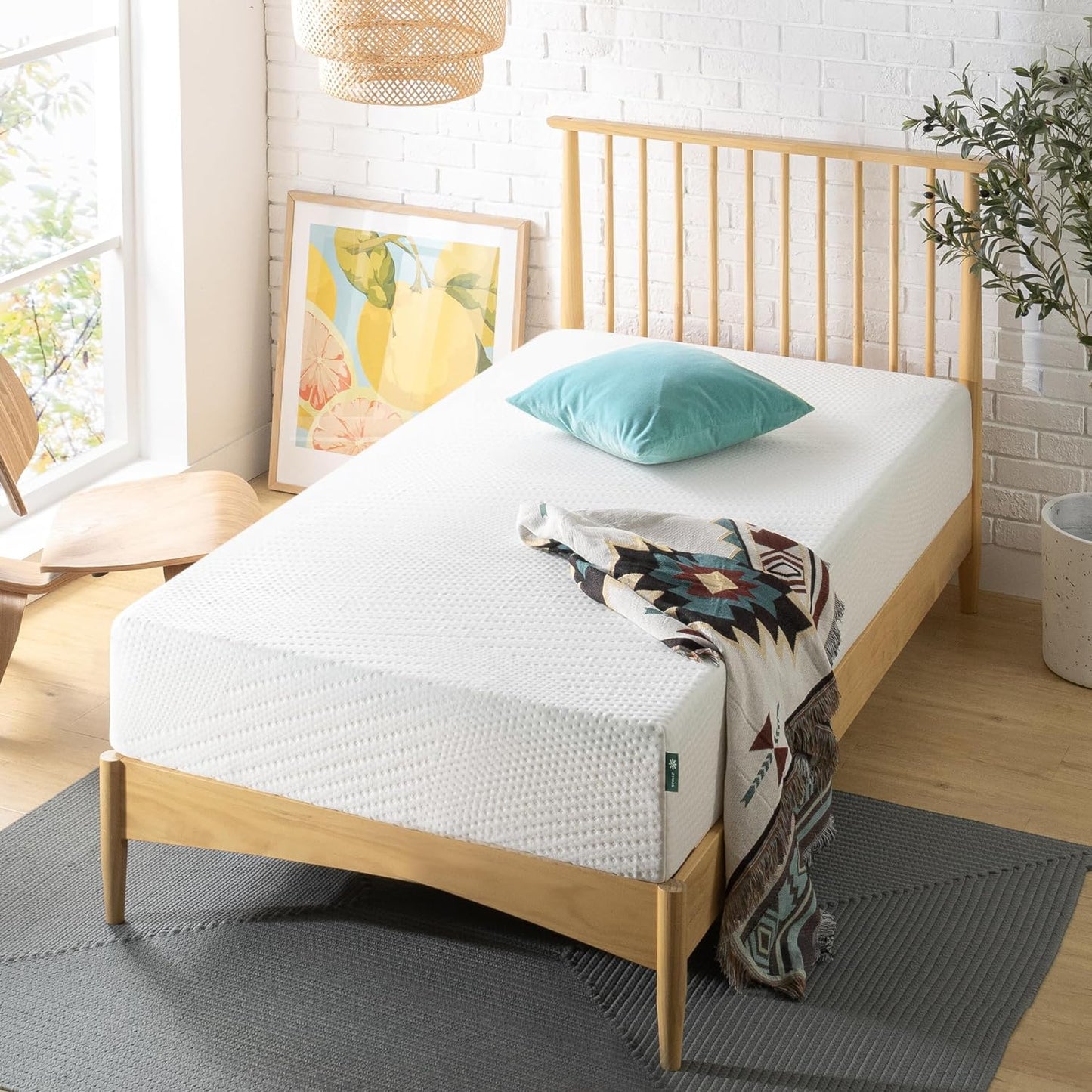 NEW - Zinus 10 Inch Green Tea Essential Memory Foam Mattress, CertiPUR-US, King - Retail $349