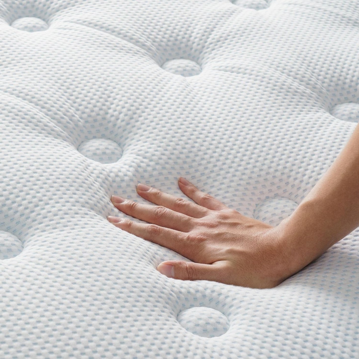 NEW - Zinus KING 14 Inch Cooling Comfort Support Hybrid Mattress [New Version], Fiberglass Free, Medium Plush, Cooling Motion Isolation, Certified Safe Foams & Fabric, Bed-in-A-Box, King - Retail $399