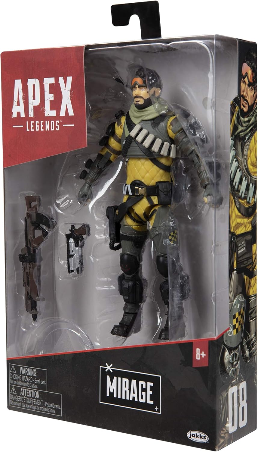 Electronic Arts APEX Legends Mirage 6-Inch Collectible Action Figure