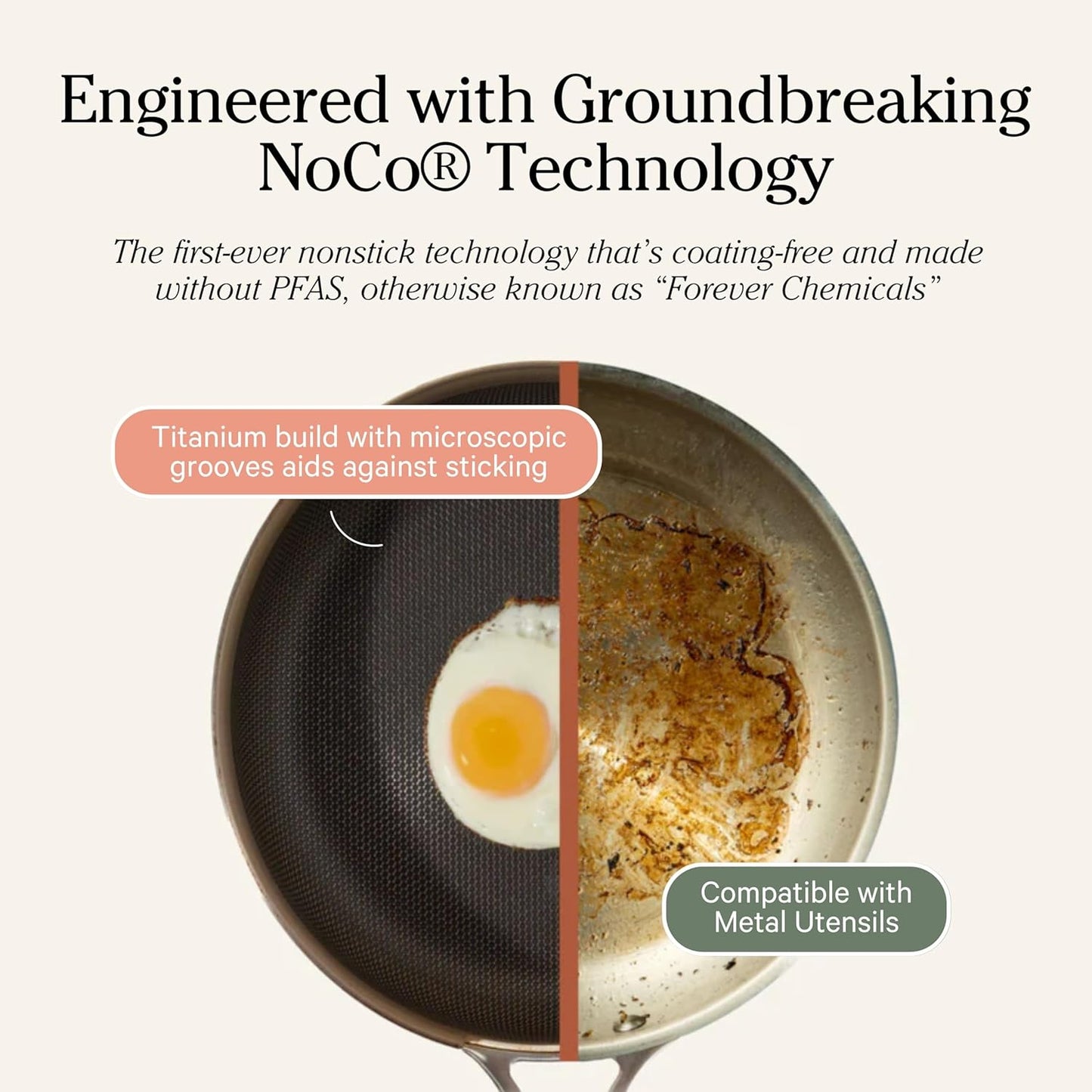 Our Place Titanium Always Pan Pro | 10.6" PFAS-Free Nonstick Frying Pan with Spatula | Chef-Grade Tri-Ply Stainless Steel & Aluminum Build | Induction & Oven-Safe up to 1000°F | Chrome