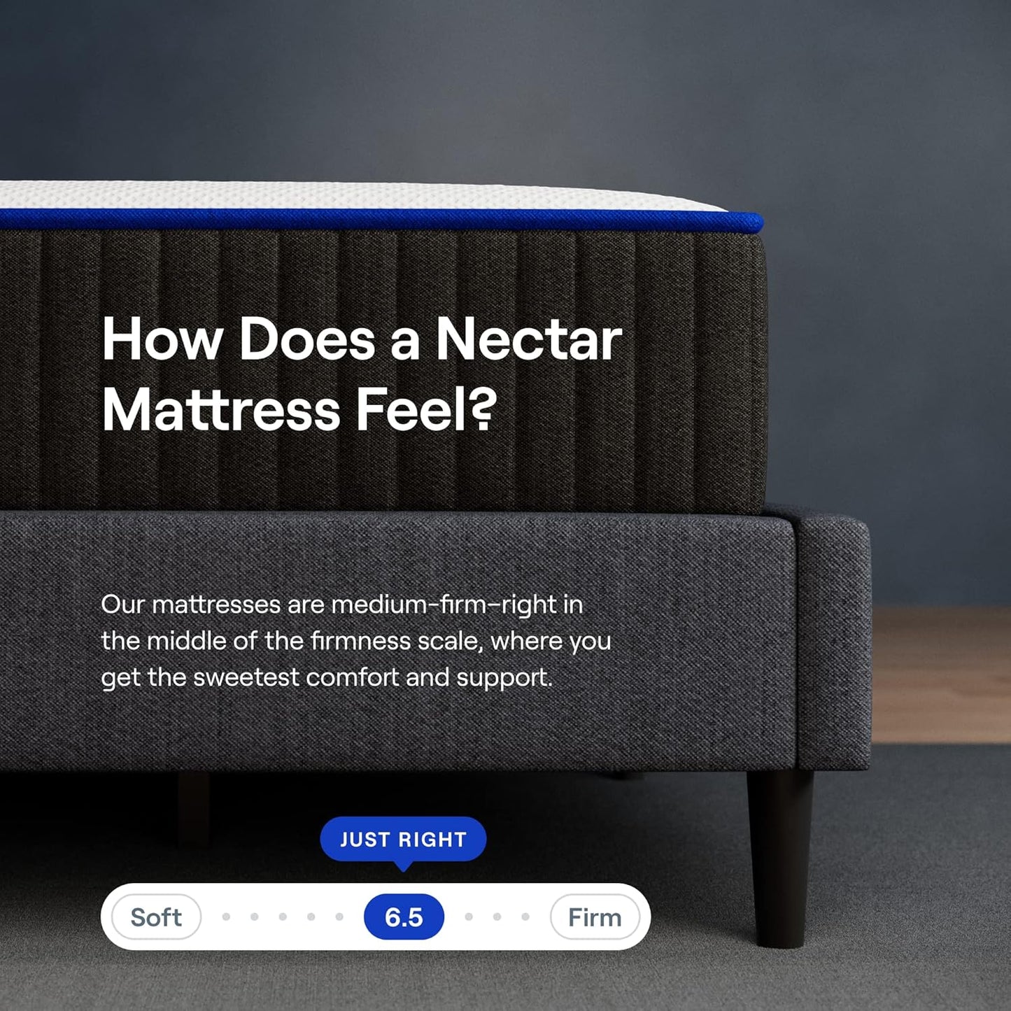 NEW - Nectar KING Hybrid Mattress 12 Inch - Medium Firm Gel Memory Foam - Steel Springs - Cooling Technology - White - Retail $899