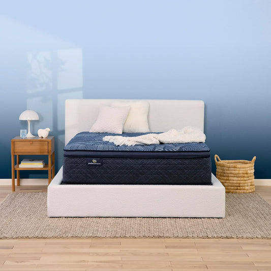 NEW - Serta KING 15 INCH Gel Memory Foam, Perfect Sleeper Ultimate 15" King Mattress - Plush Pillow Top, Cooling Gel Memory Foam, Pocket Innersprings for Motion Isolation, Edge Support, CertiPUR-US Certified - Oasis Sleep - Retail $1529