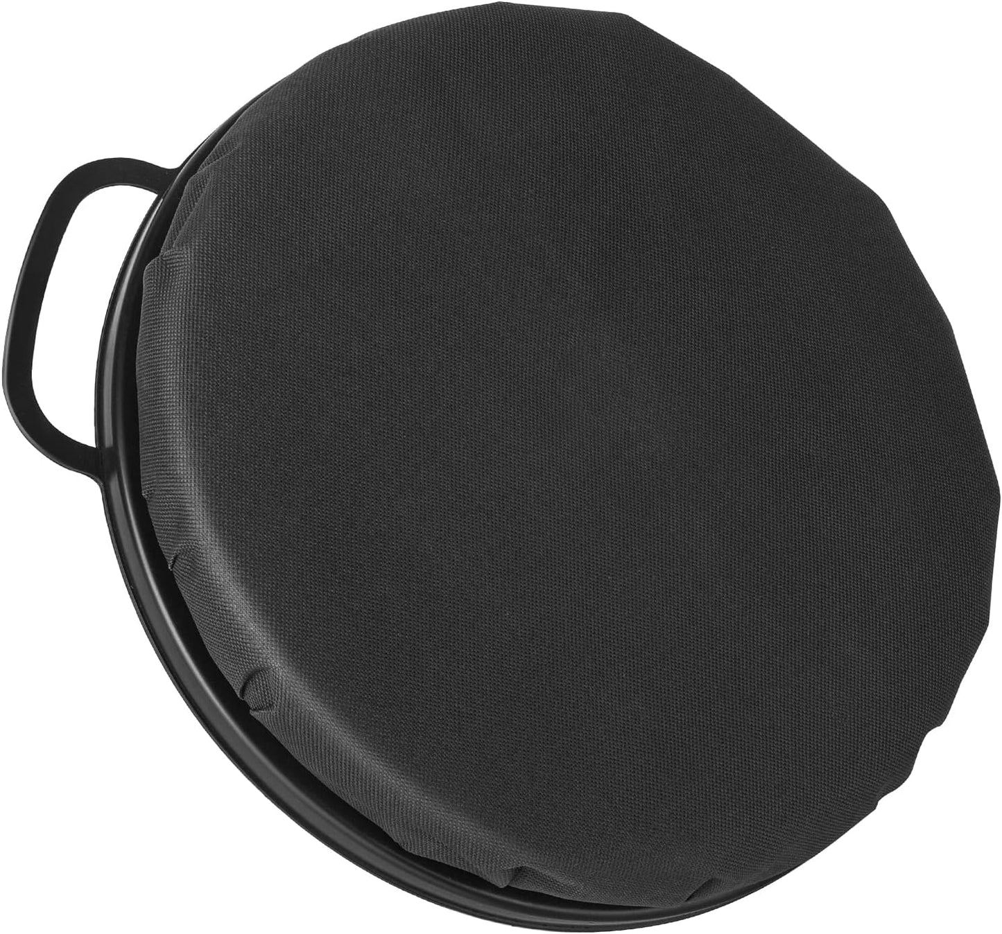 Foxtune 5 Gallon Bucket Seat Lid, 360 Degree Swivel Foam Bucket Spin Seat Cushion with Padded Top for Fishing, Hunting, Baseball Gardening and Camping, Silent, Comfortable, Water-Resistant