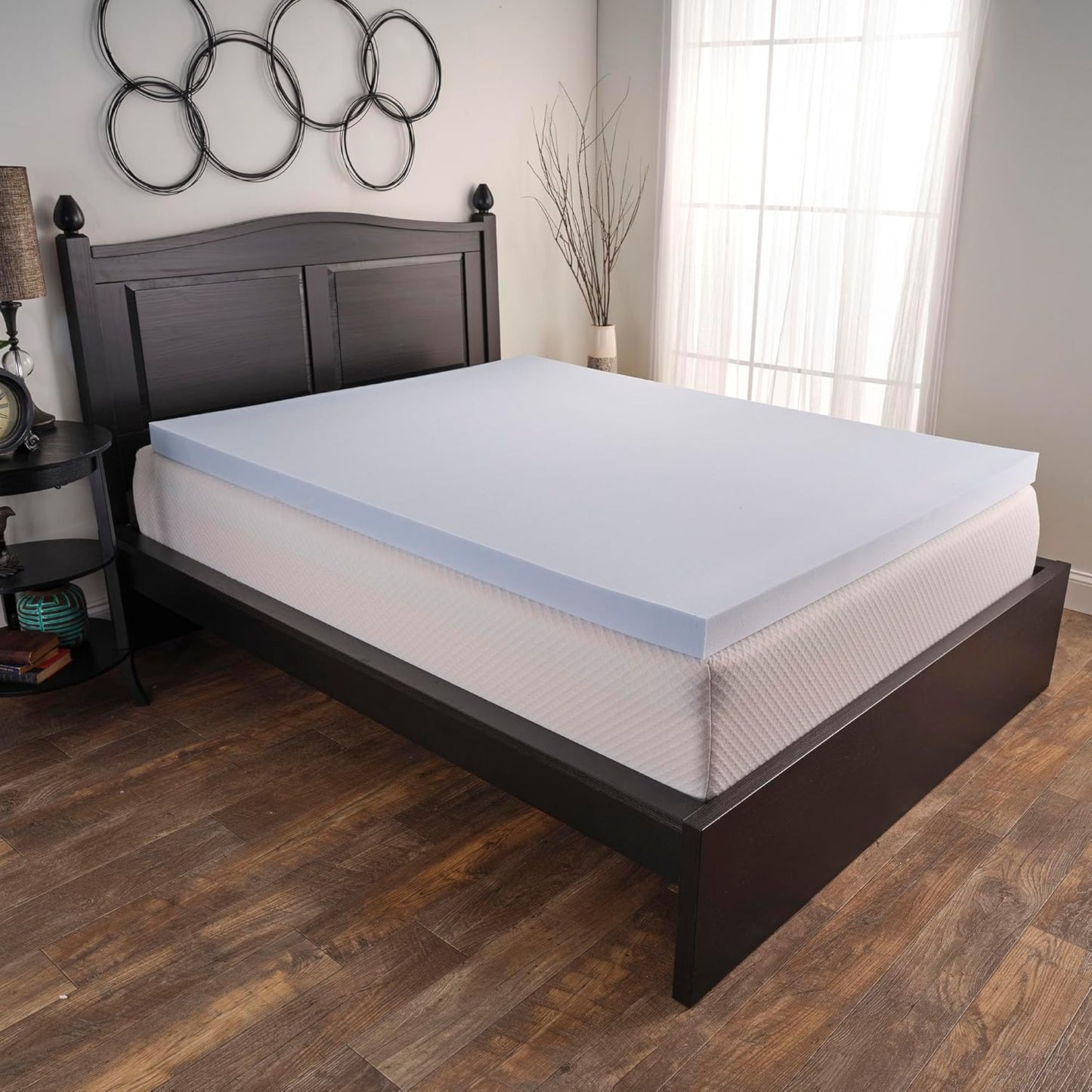 NEW - Mattress Topper Featuring Serene Foam, Queen, 3 inch - Retail $259