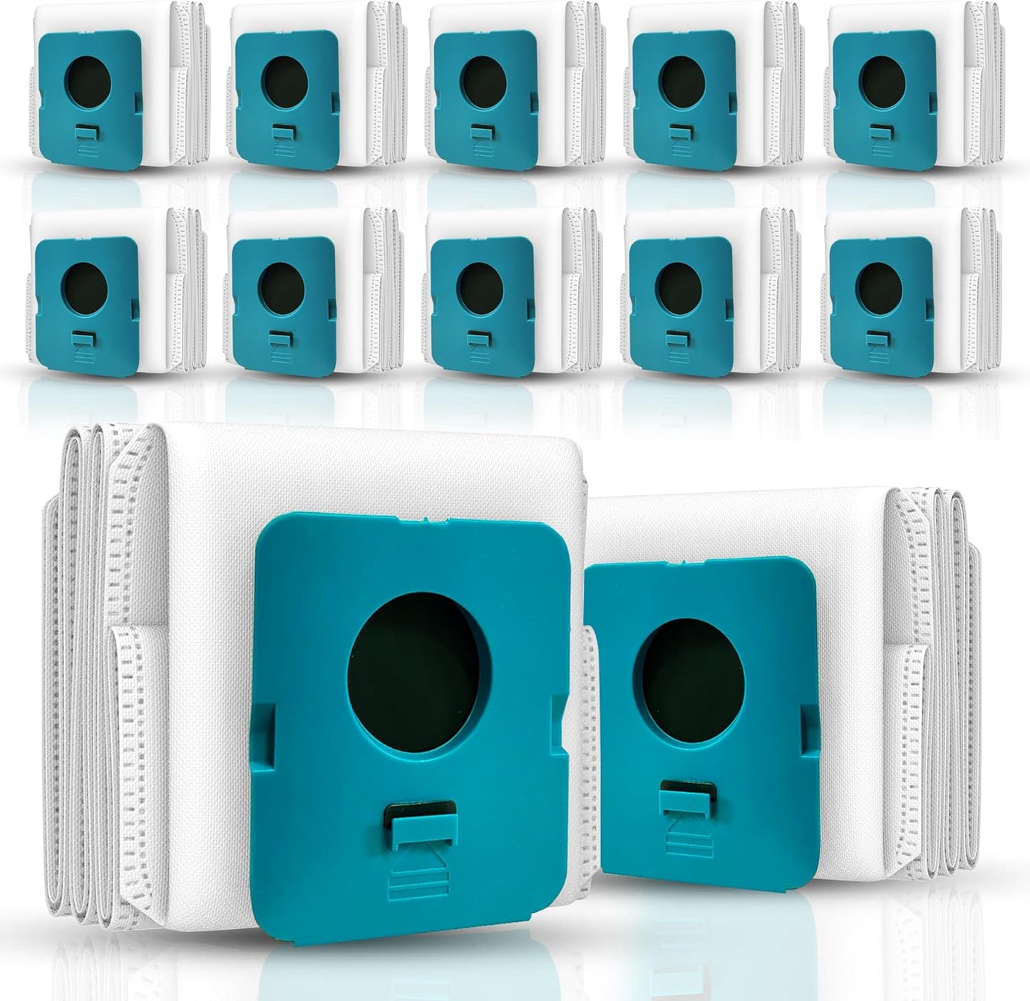 12Pcs Replacement for VCA-ADB953 Samsung Vacuum Bags, Compatible with Samsung Bespoke Jet Cordless Vacuum Cleaner VS20A95923B/AA VS20A95923N/AA VS20A95923W/AA Automatic Dust Collection Bag