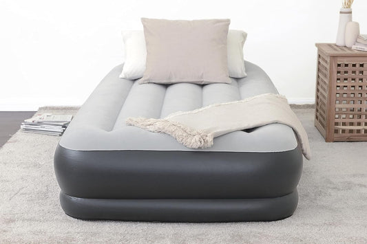 SleepLux Inflatable FULL Air Mattress | Built-in Pump, Pillow & USB Charger