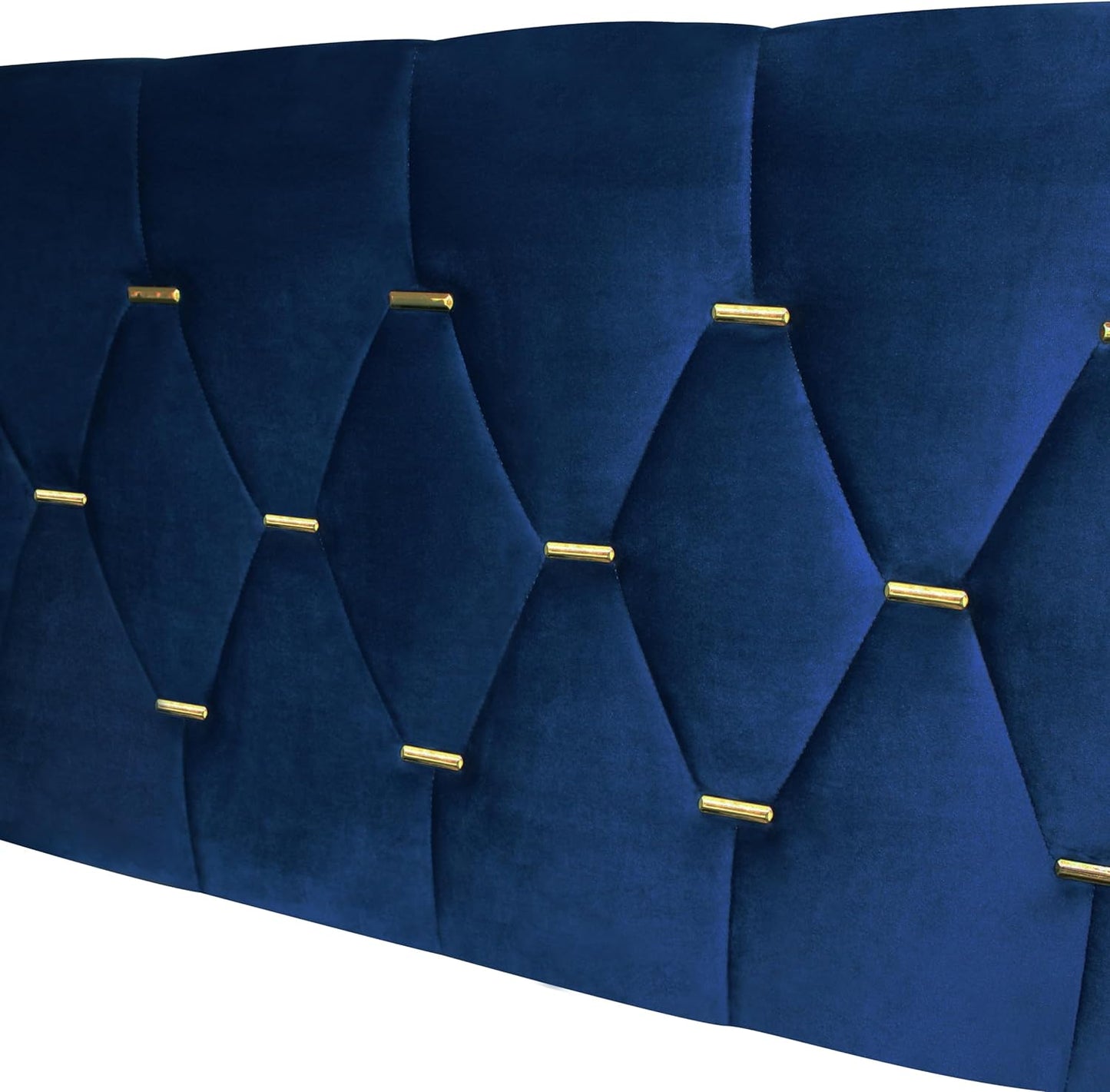 NEW - Oudiec Upholstered Queen Size Platform Bed with Trundle and Drawers for Bedroom/Guest Room, Pine Bedframe w/Wood Slat Support, No Box Spring Required,Blue - Retail $219