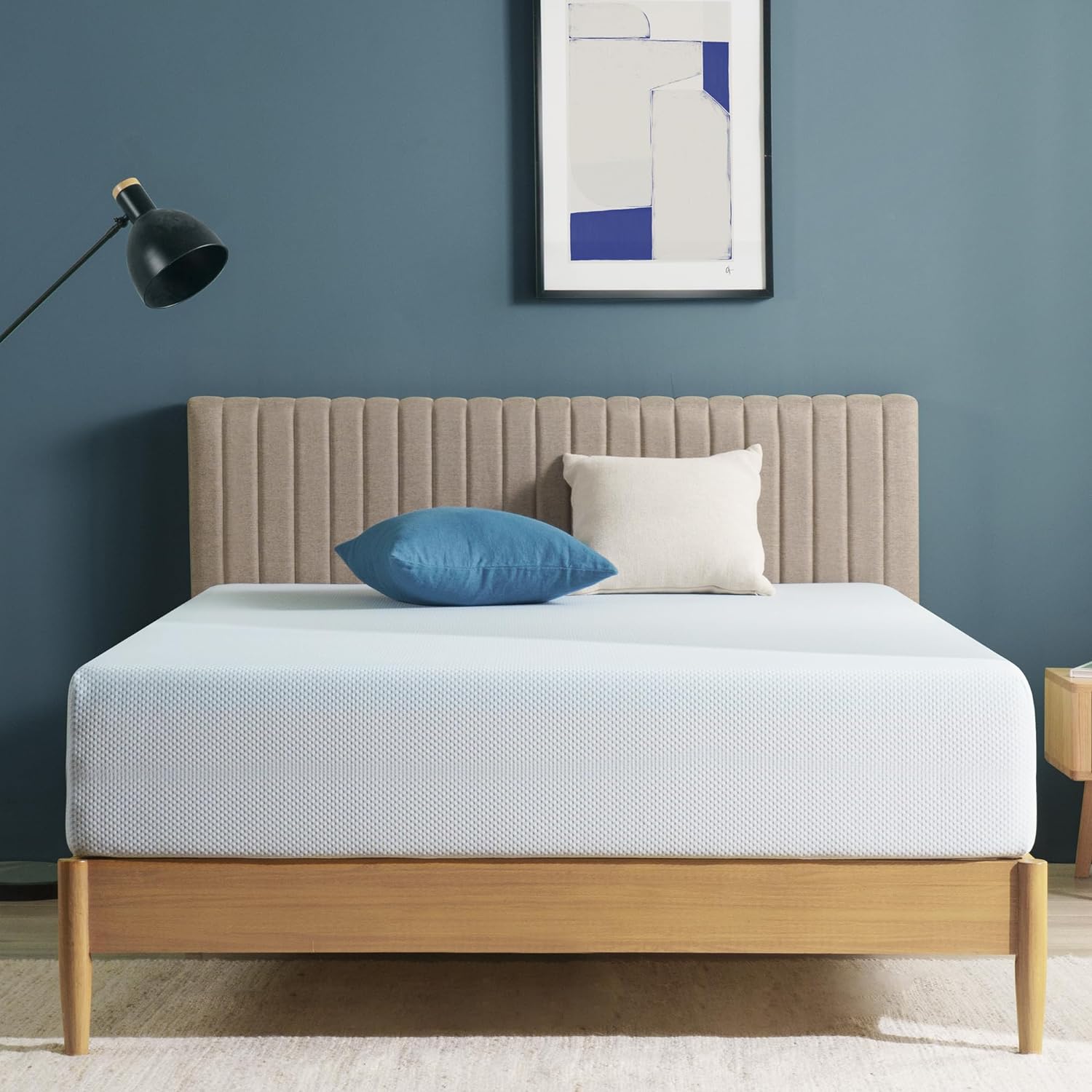 ムンバ NEW - Zinus 12 Inch KING Green Tea Cooling Memory Foam Mattress