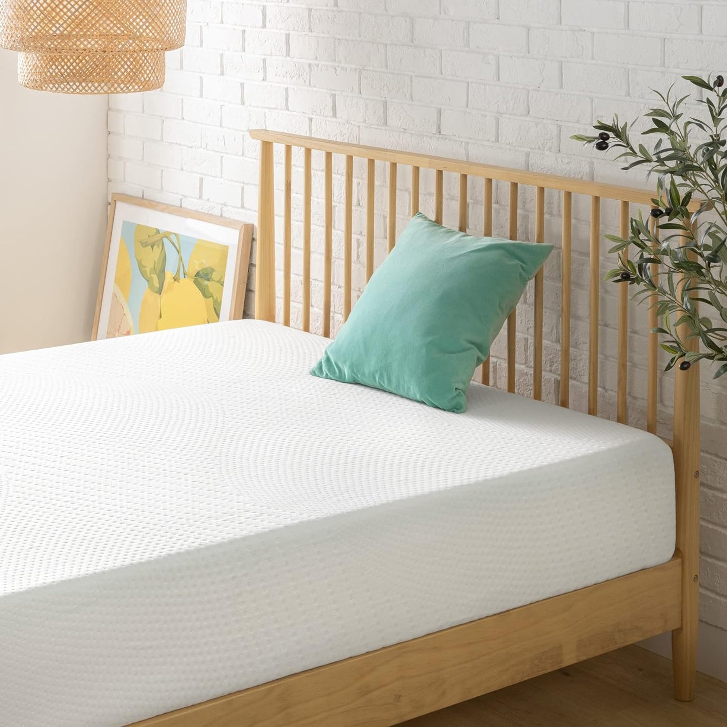NEW - Zinus 10 Inch Green Tea Essential Memory Foam Mattress, CertiPUR-US, King - Retail $349
