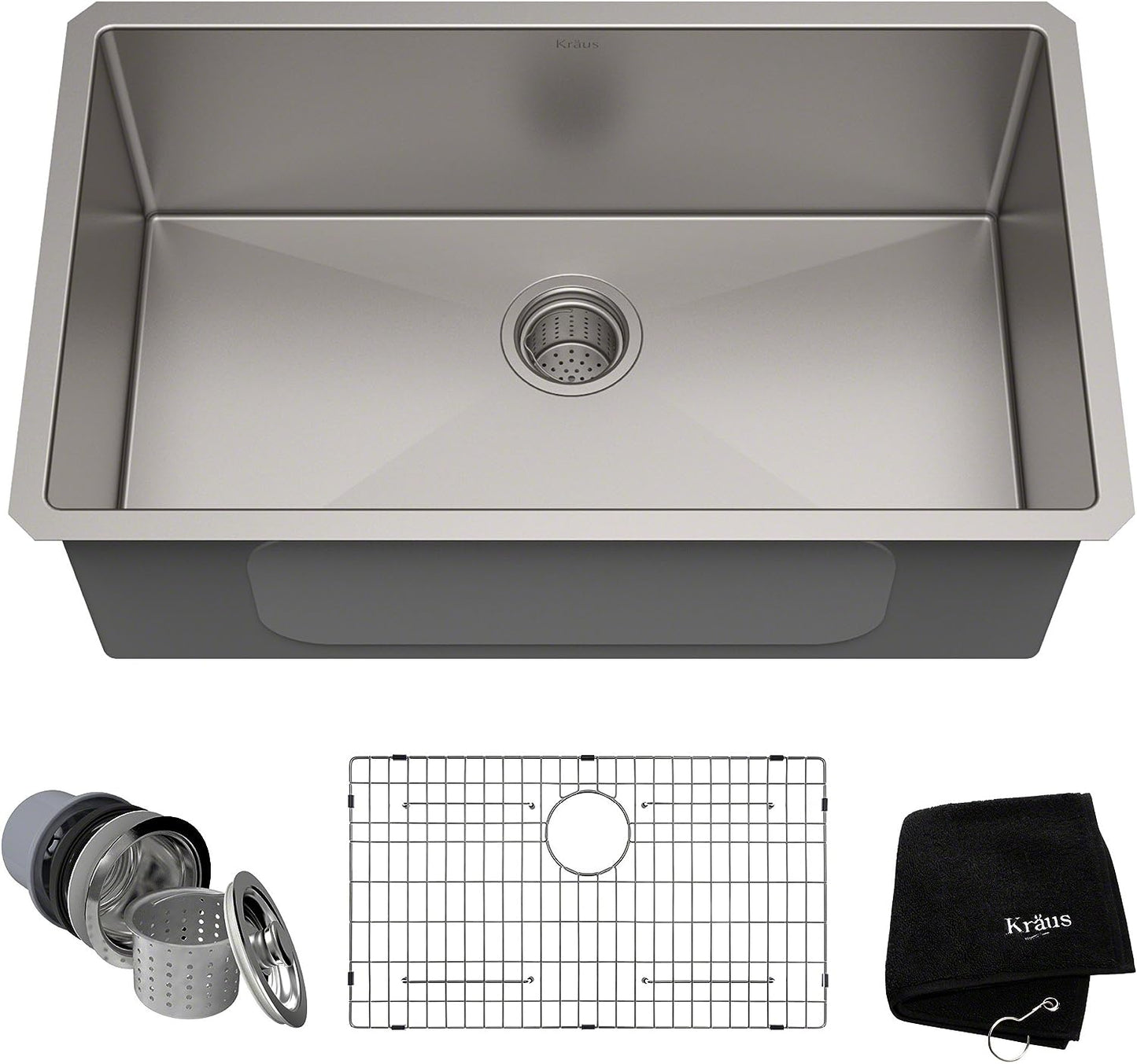 NEW - Kraus KHU100-30 Kitchen Sink, 30 Inch, Stainless Steel - Retail $289
