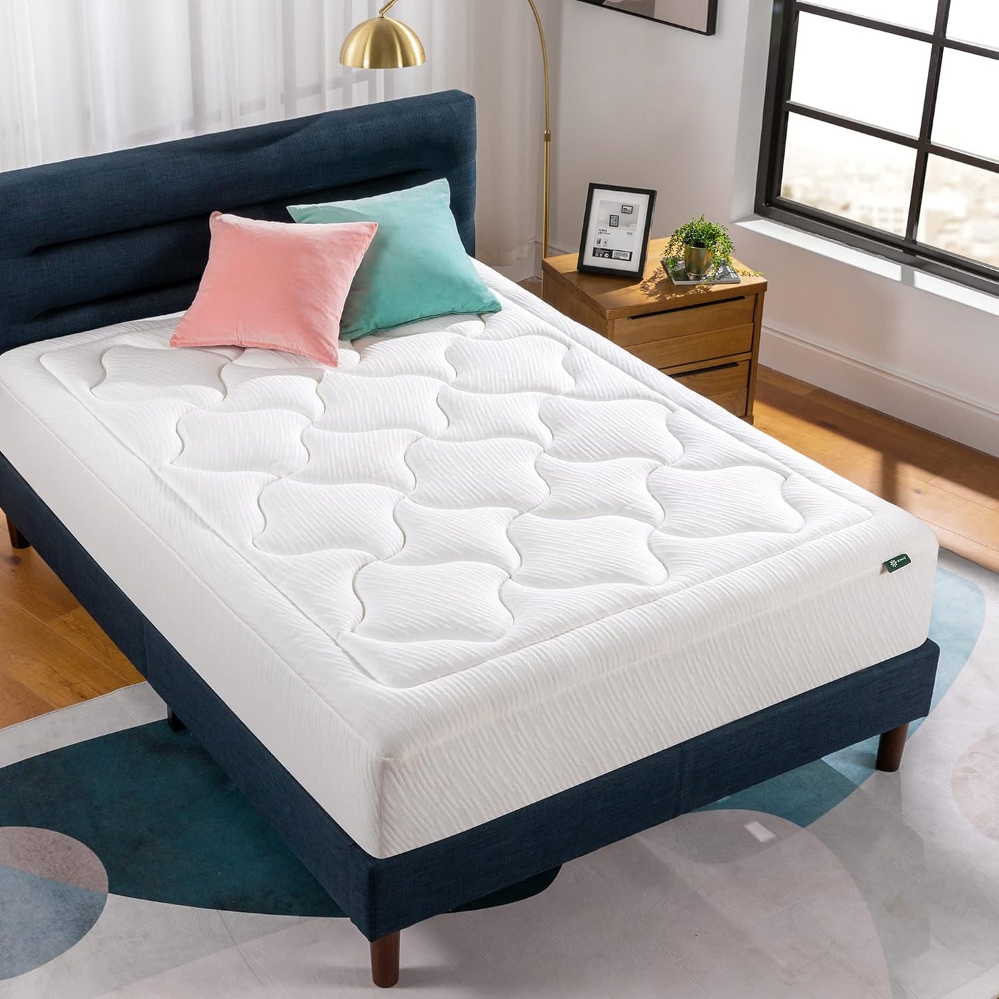 NEW - ZINUS 12 Inch FULL Cloud Memory Foam Mattress, Fiberglass Free, Pressure Relieving