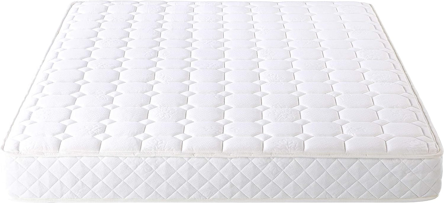 NEW - Best Price KING Mattress 8 Inch Tight-Top Pocket Spring-Mattress - Motion Isolation Individually Encased Pocket Springs, Comfort Foam-Top, CertiPUR-US Certified Foam, King, White - Retail $211