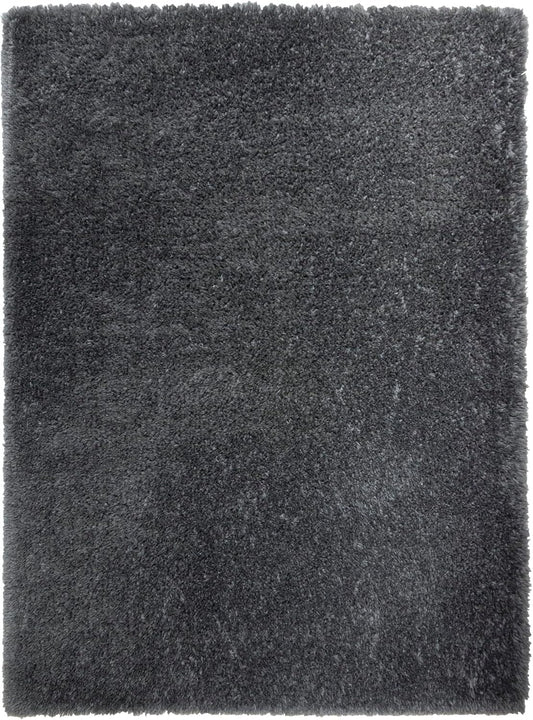 NEW - Gertmenian Plush Shag Rug | Shaggy, Fluffy Area Rug for Bedroom, Living Room, Dorm Room Decor | 4x6 Ft, Dark Gray, 20241 - Retail $23
