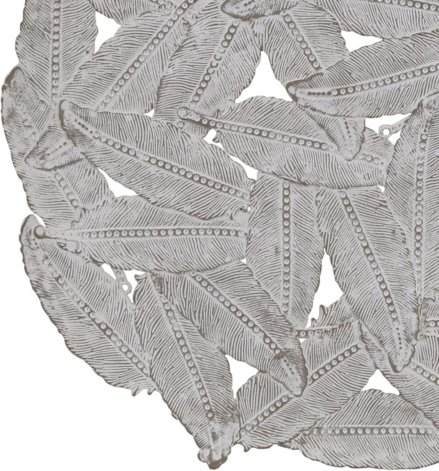 Madison Park Wall Art Living Room Metal Decor - Home Accent Modern Kitchen Dining Decoration, Ready to Hang Panel for Bedroom, Multi-Sizes, Rossi Grey 3 Piece - Retail $54