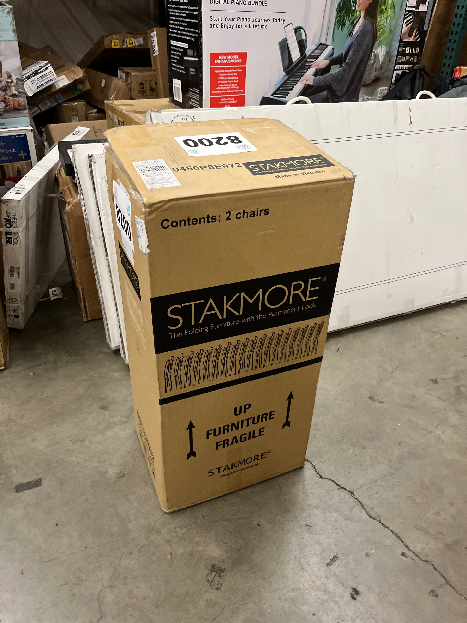 STAKMORE FOLDING CHAIR - Retail $99